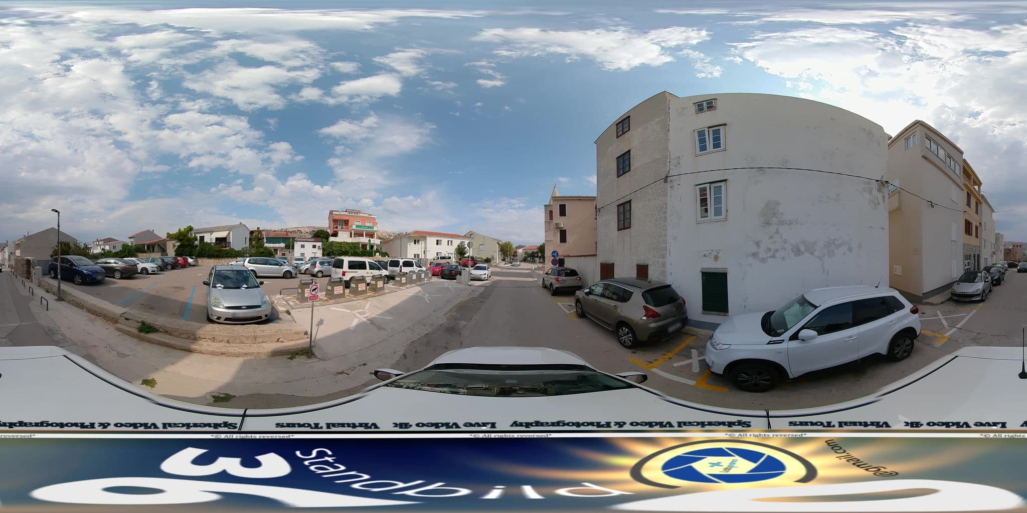 Street view near Old Town Rooms -Jurja Dalmatinca, Pag — © standbild360 (CC BY-SA · Mapillary)