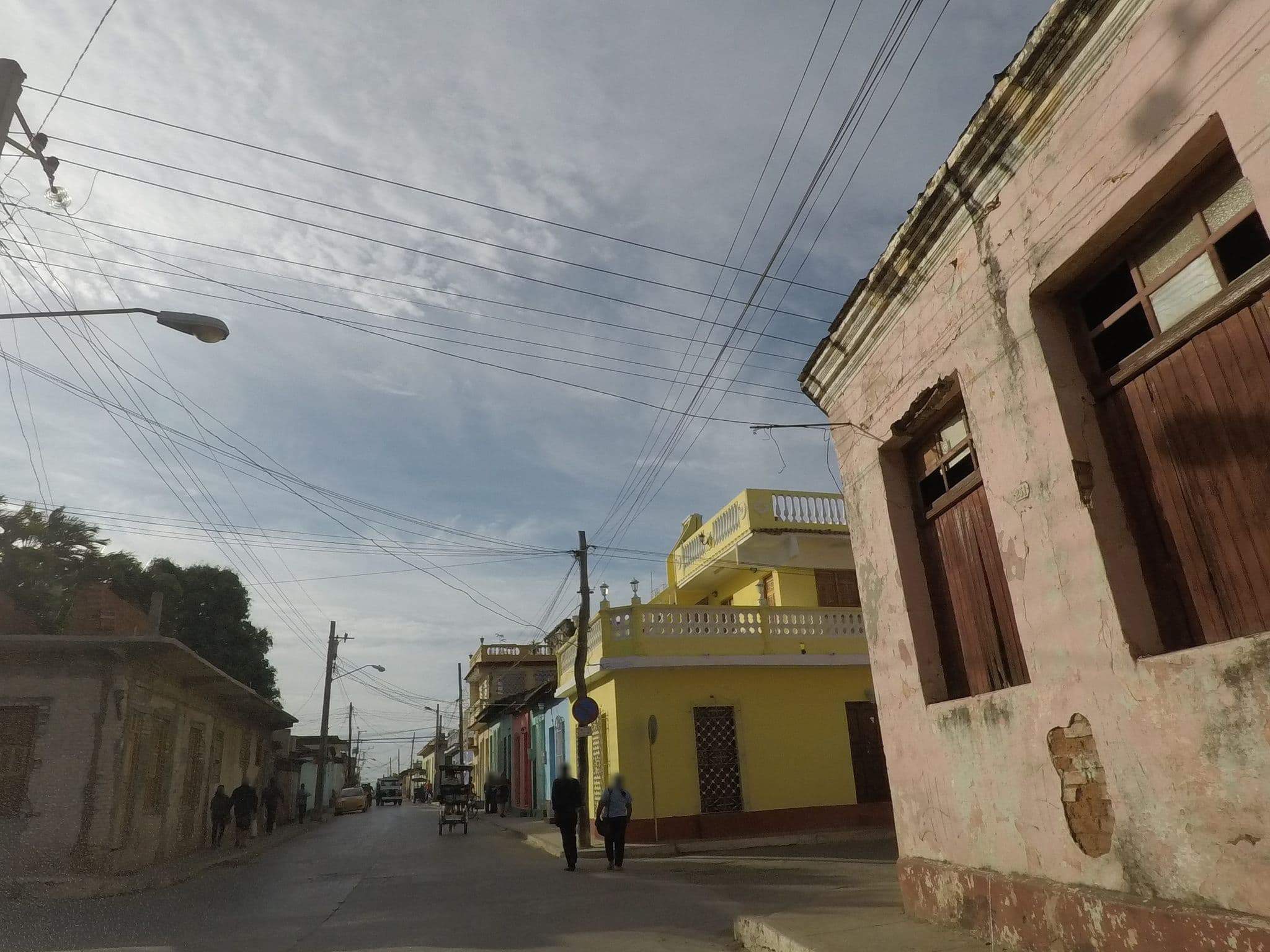 Street view near Hostal Del Carmen, Trinidad
