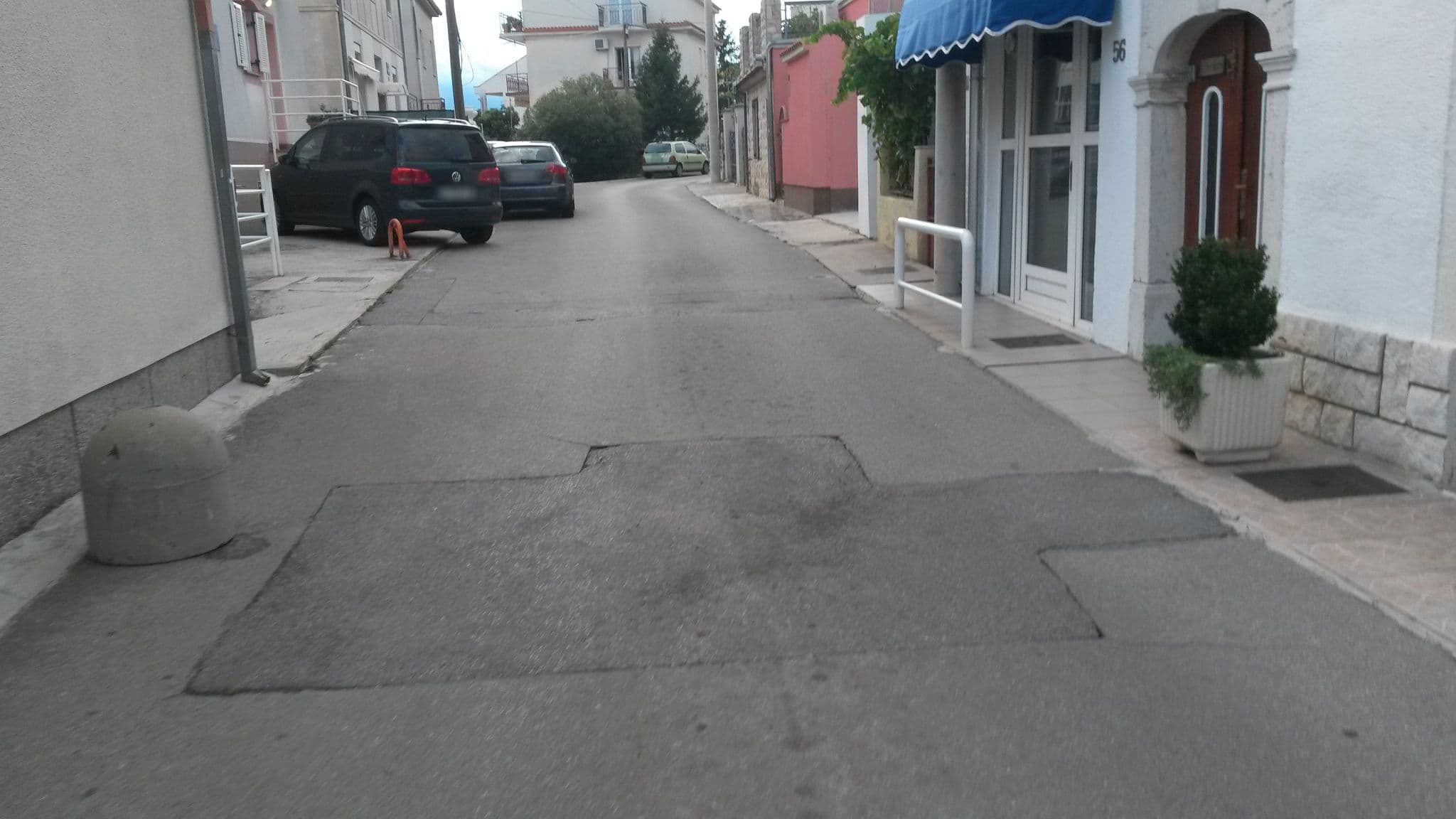 Street view near Adriatic Apartments, Crikvenica — © mike409 (CC BY-SA · Mapillary)