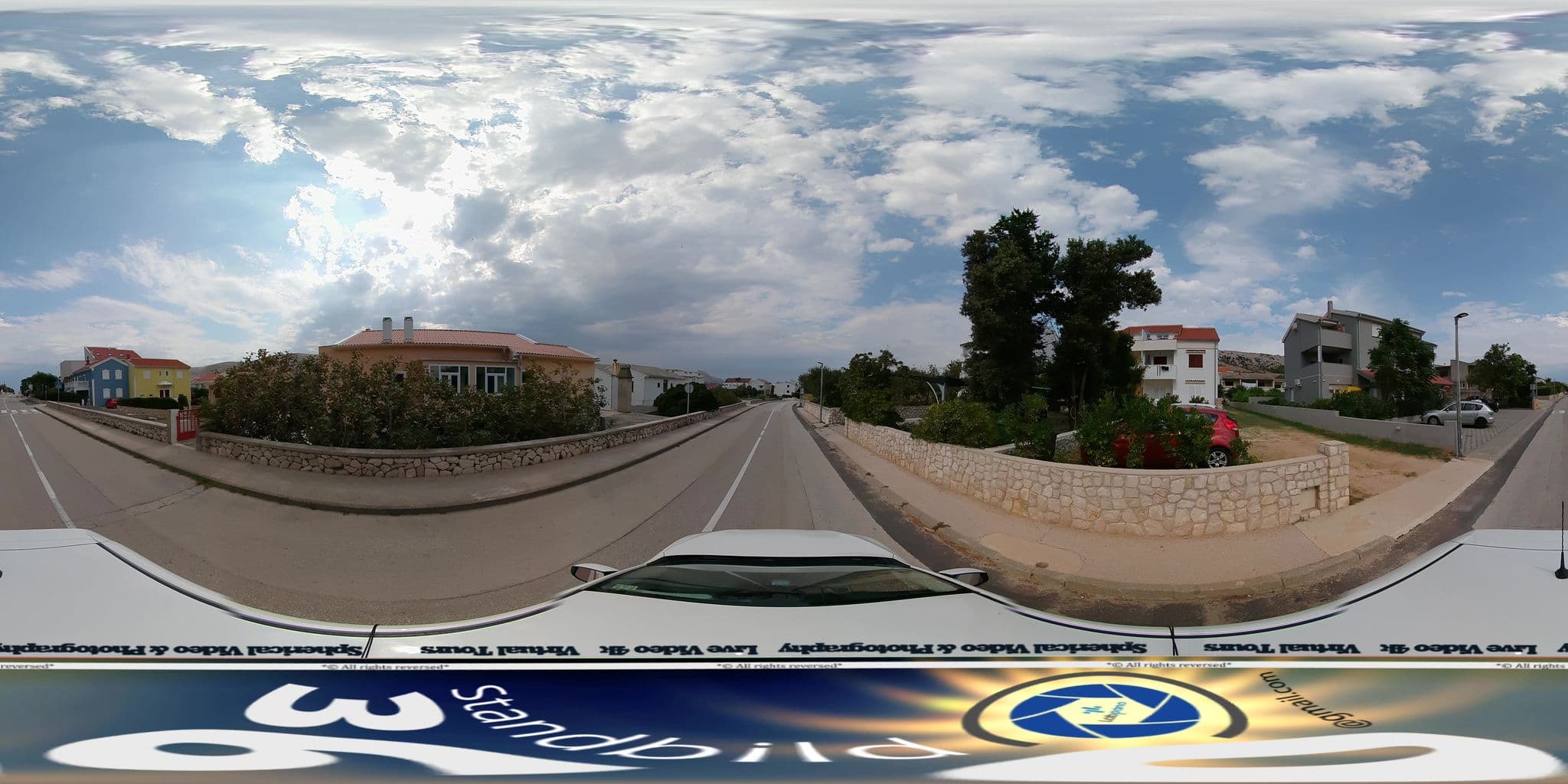 Street view near Apartments Villa Franci, Pag — © standbild360 (CC BY-SA · Mapillary)