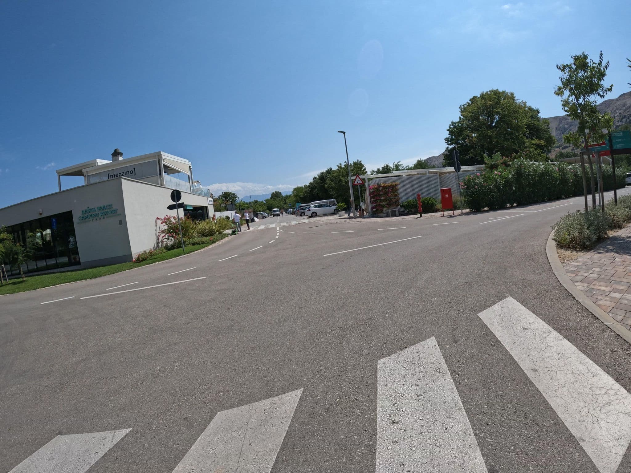 Street view near Baska Beach Camping Resort (ex Zablace), Punat — © erias (CC BY-SA · Mapillary)