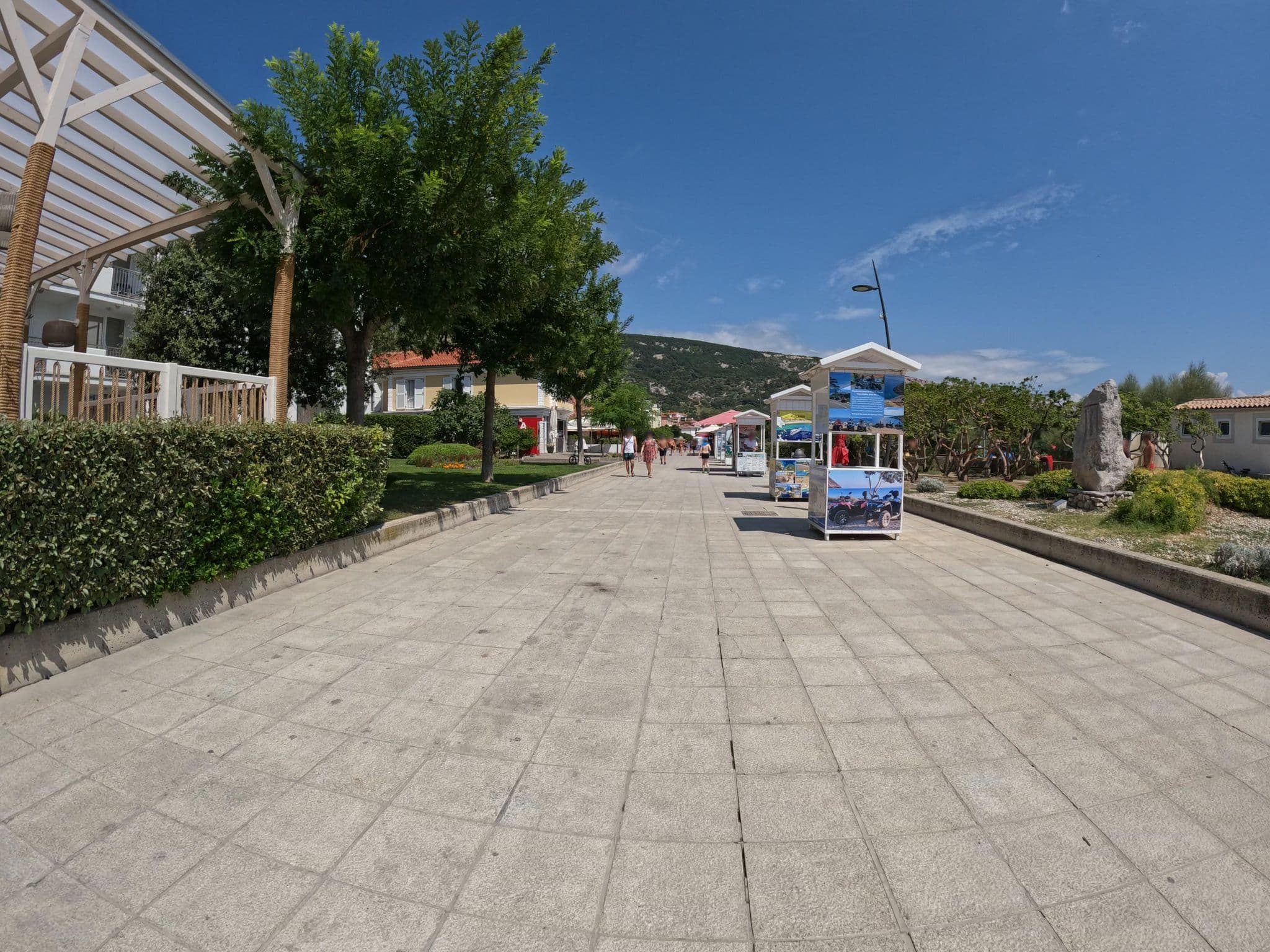 Street view near Hotel Zvonimir Baška, Punat — © erias (CC BY-SA · Mapillary)