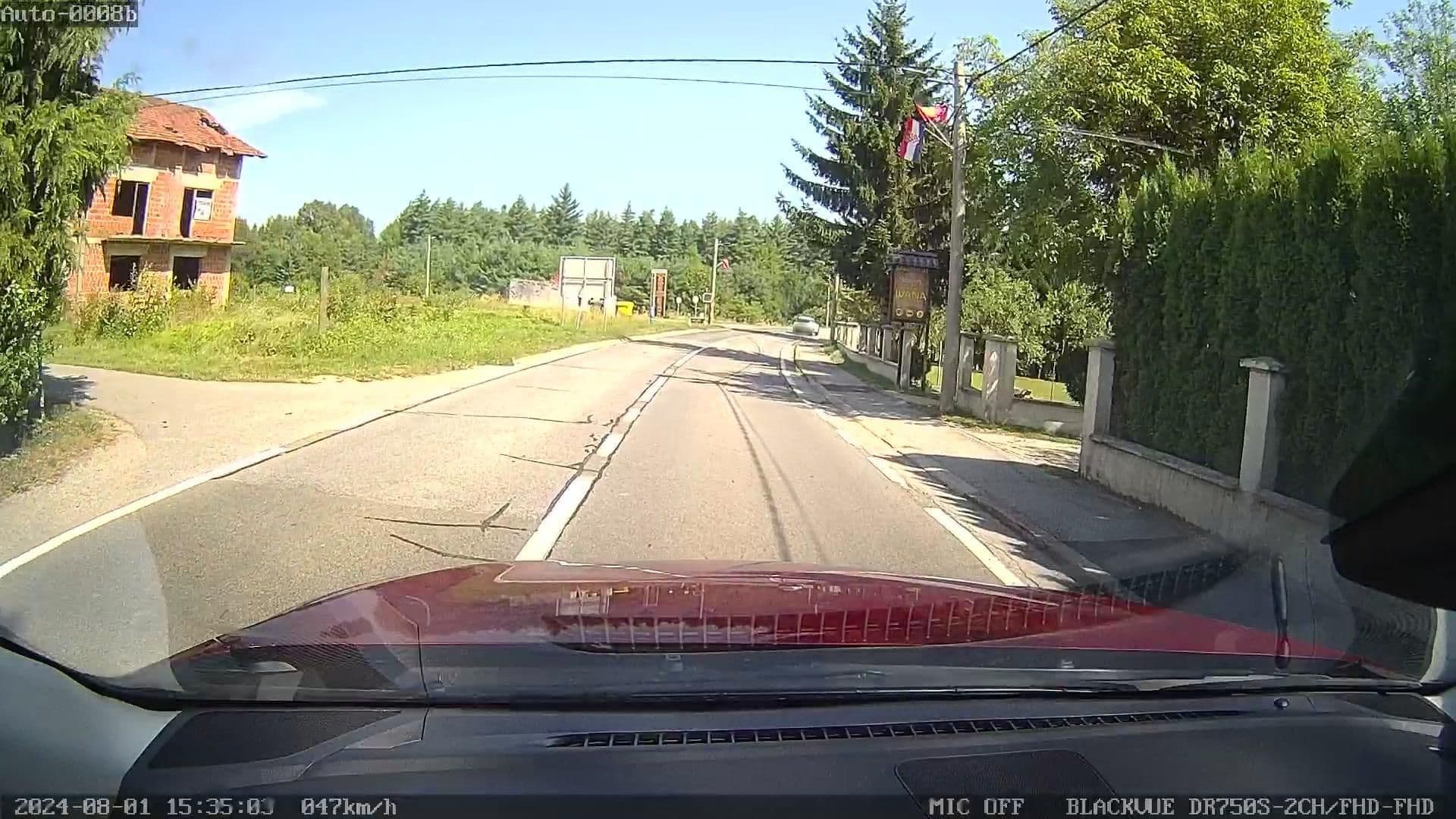 Street view near Plitvice House, Slunj — © rdnnk (CC BY-SA · Mapillary)