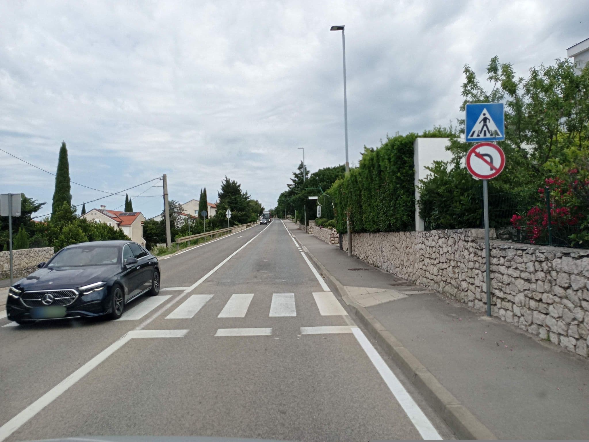 Street view near Apartment Duda, Novi Vinodolski — © atze02 (CC BY-SA · Mapillary)