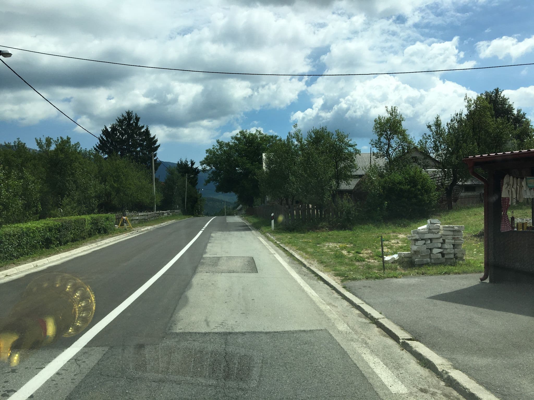 Street view near Pansion Izvor, Lički Osik — © kgvx (CC BY-SA · Mapillary)