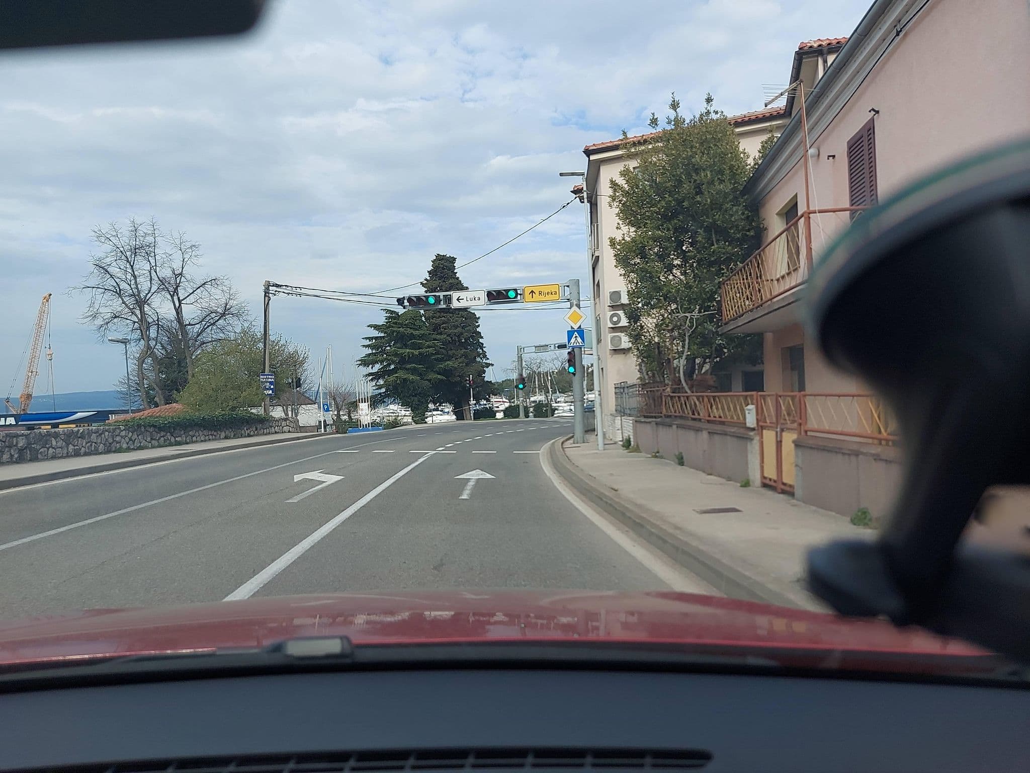 Street view near Apartments Ivancic, Novi Vinodolski — © mik007 (CC BY-SA · Mapillary)