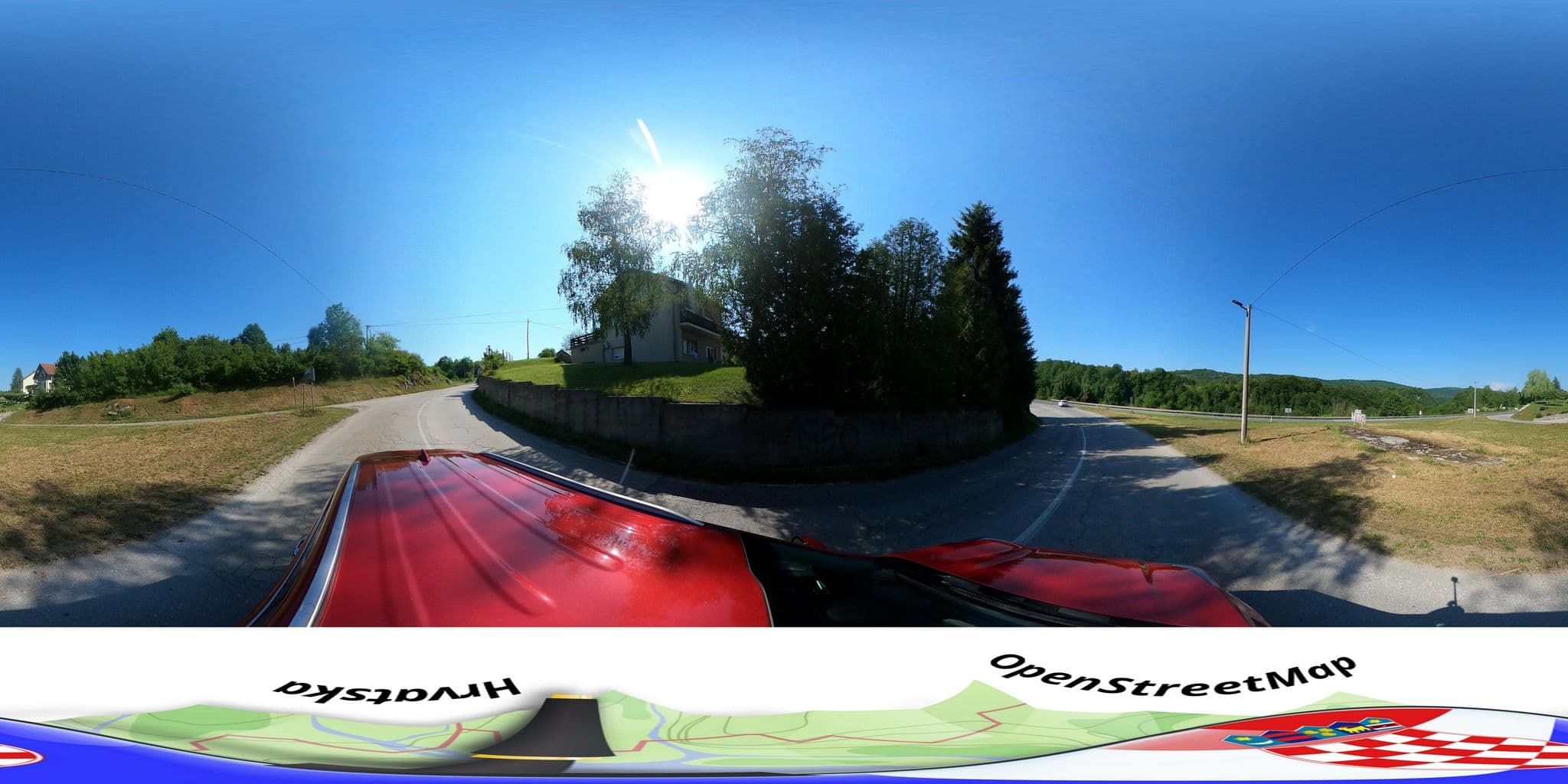 Street view near Apartments Vesna, Slunj — © hbogner (CC BY-SA · Mapillary)