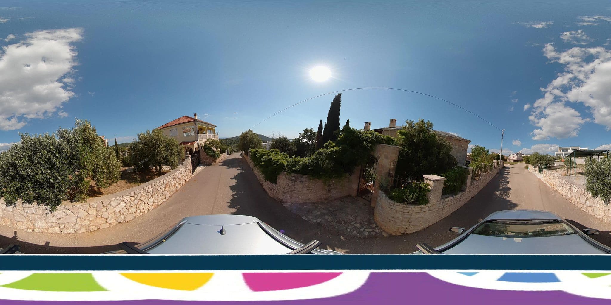 Street view near Vila Aurora, Primošten — © SilvioBasic (CC BY-SA · Mapillary)