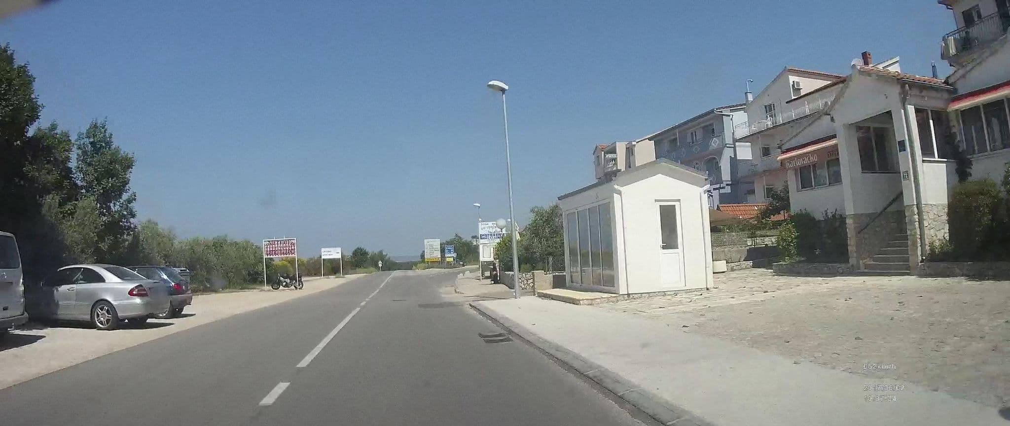 Street view near Apartmenti I Sobe Bandalo, Brodarica — © idelac (CC BY-SA · Mapillary)