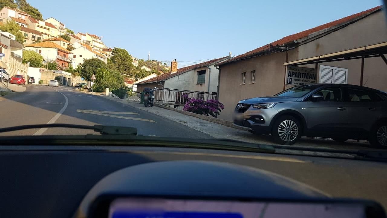 Street view near Apartment Maris, Šibenik — © mik007 (CC BY-SA · Mapillary)