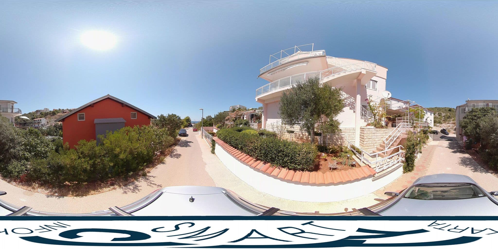 Street view near Apartments Bogdan, Primošten — © SilvioBasic (CC BY-SA · Mapillary)