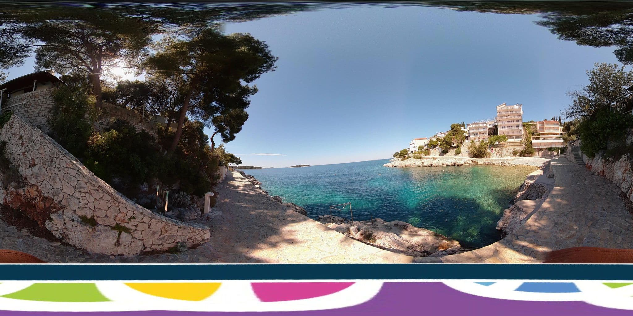 Street view near Tepli Bok Tarasse, Primošten — © SilvioBasic (CC BY-SA · Mapillary)
