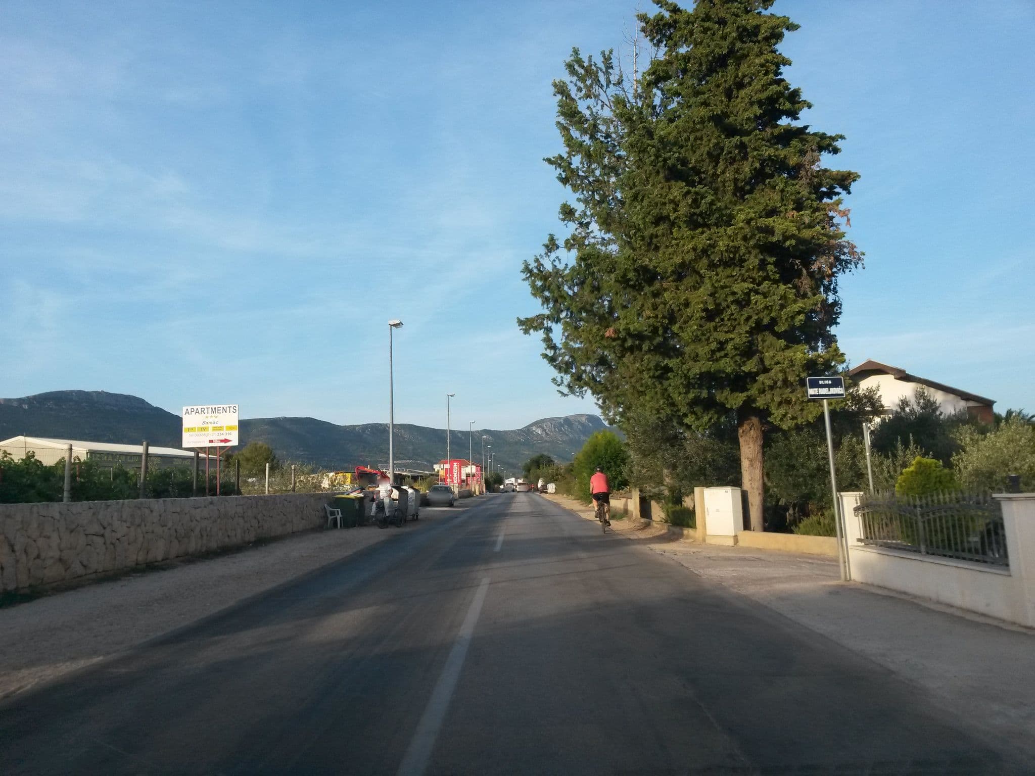Street view near Apartments Mara, Kaštel Štafilić — © osmapper (CC BY-SA · Mapillary)