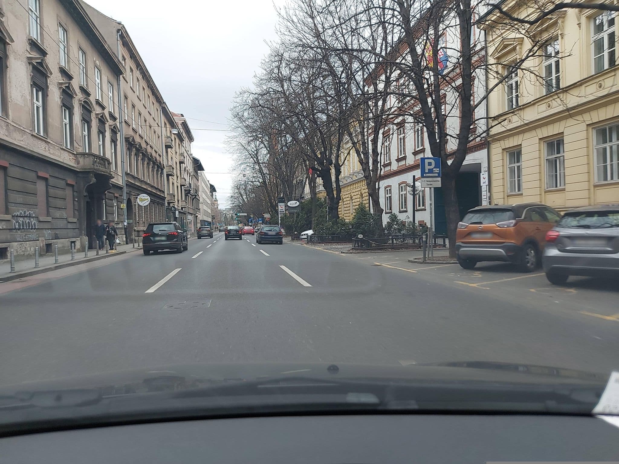 Street view near Horvat Palace, Centar — © mik007 (CC BY-SA · Mapillary)