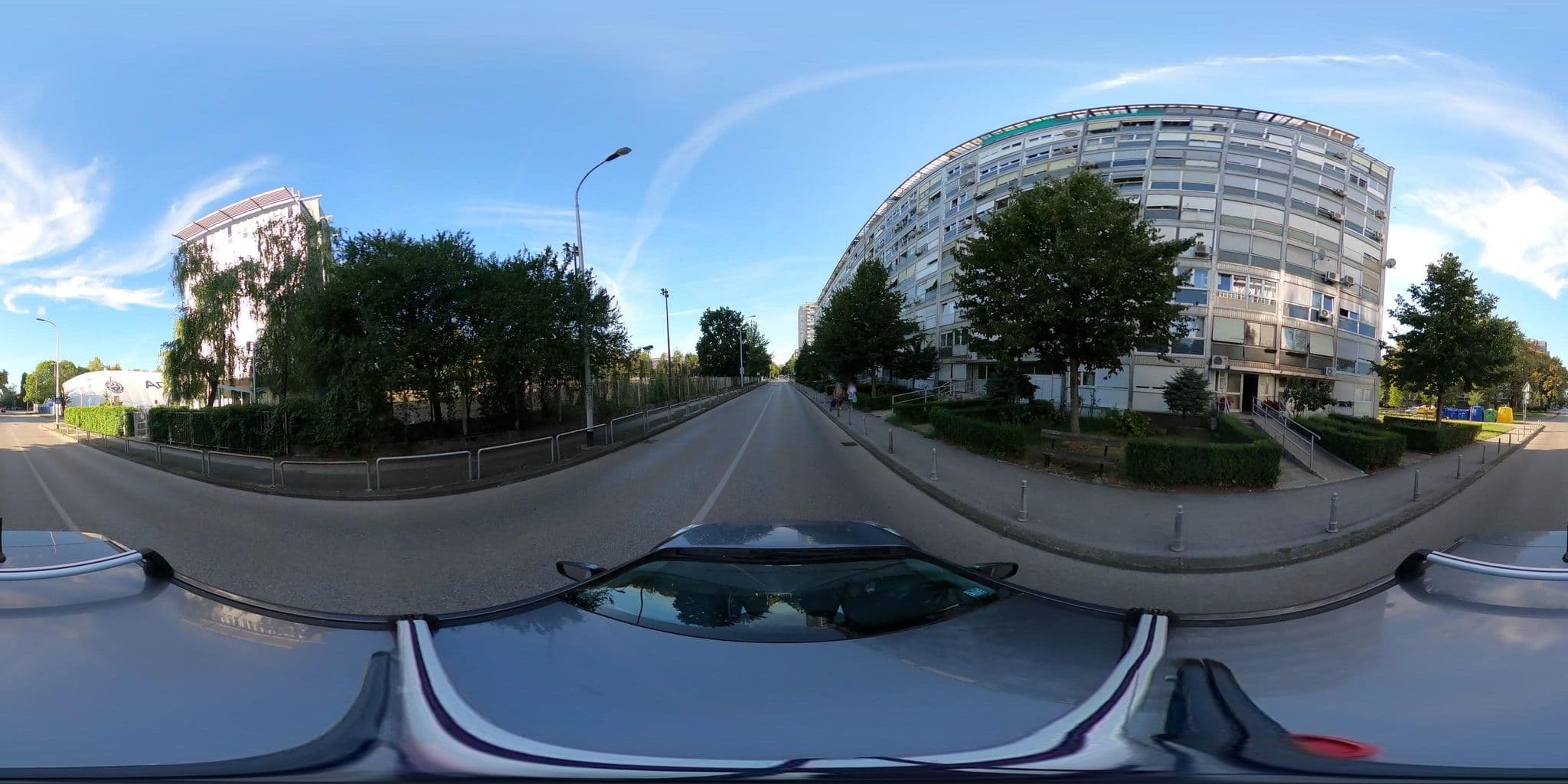 Street view near Apartment Barnjak, Novi Zagreb — © tomislavzen12 (CC BY-SA · Mapillary)