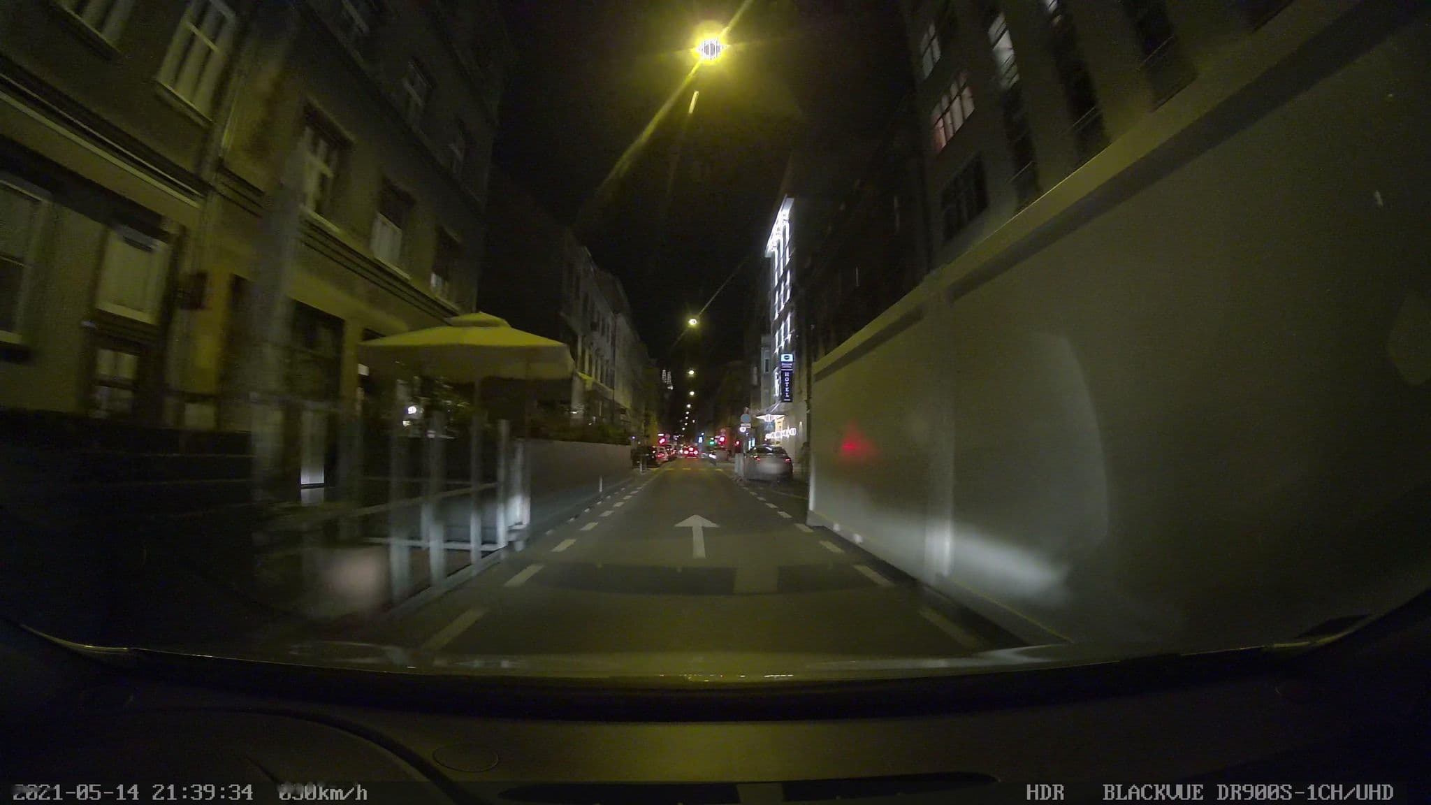 Street view near Omladinski Hostel, Centar — © brackone (CC BY-SA · Mapillary)