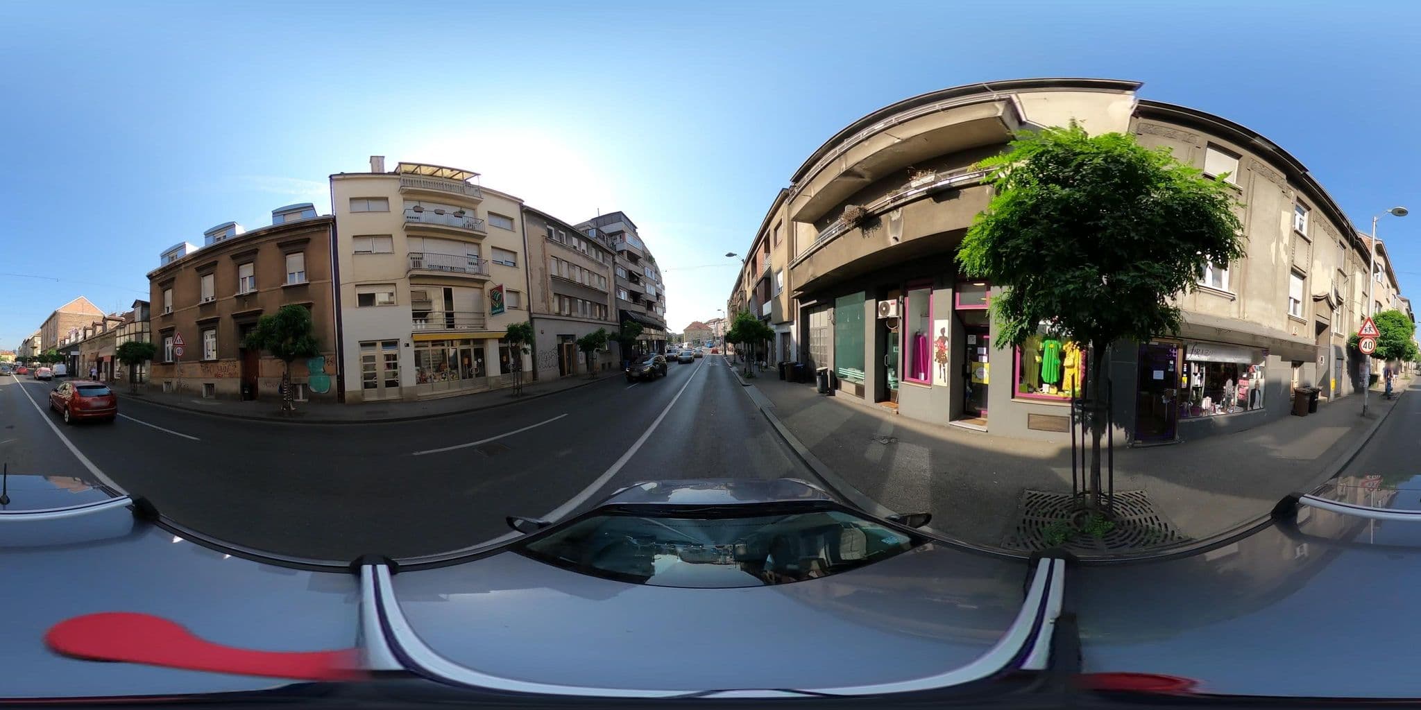 Street view near Apartments Domi, Zagreb — © tomislavzen12 (CC BY-SA · Mapillary)