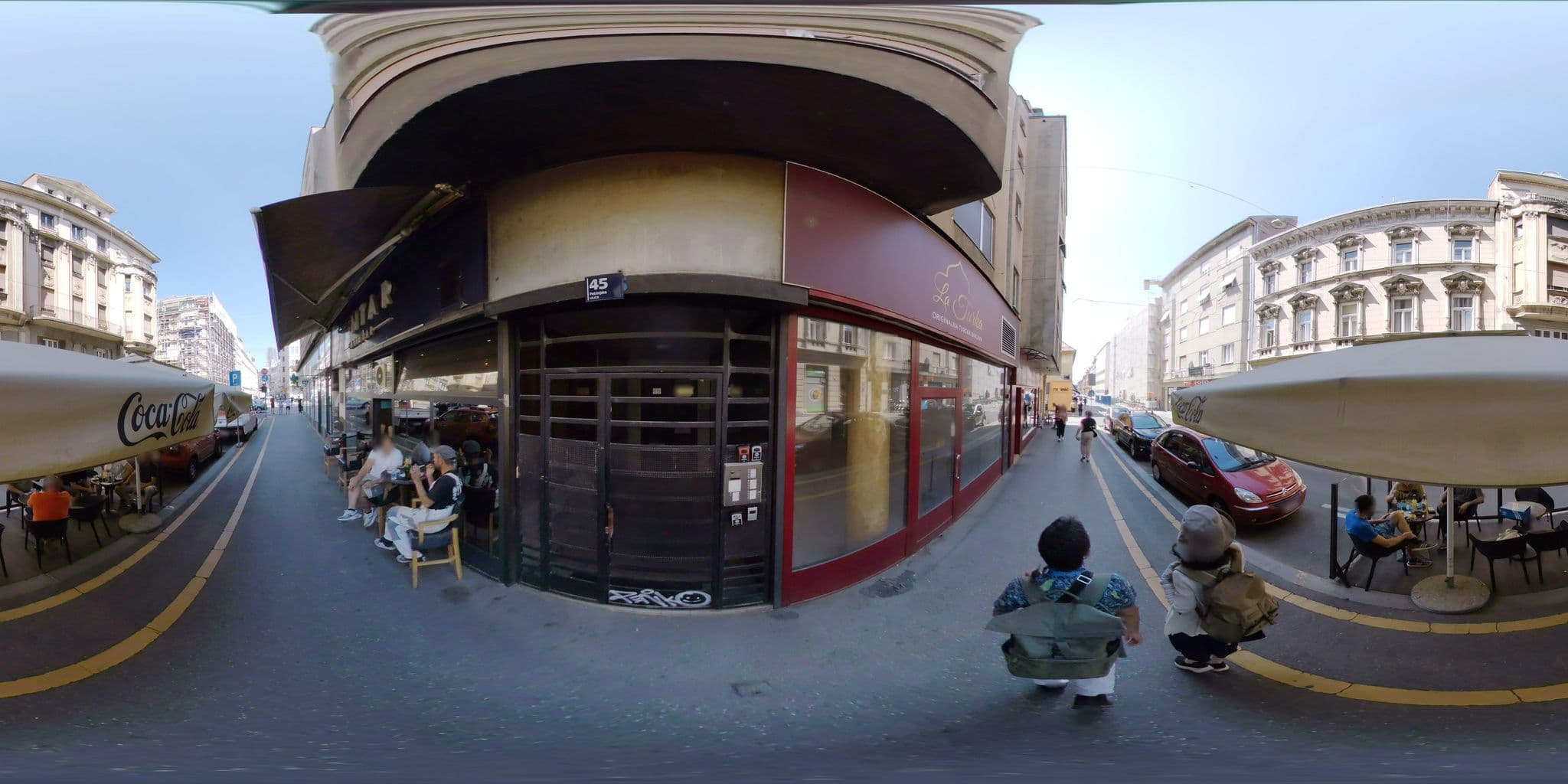 Street view near XL Apartment Royal Baroque, Centar — © mapconcierge (CC BY-SA · Mapillary)