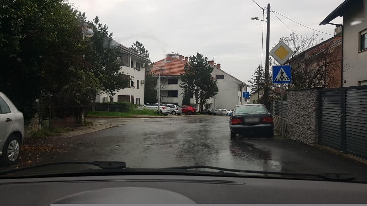 Street view near Pppp, Zagreb — © mik007 (CC BY-SA · Mapillary)