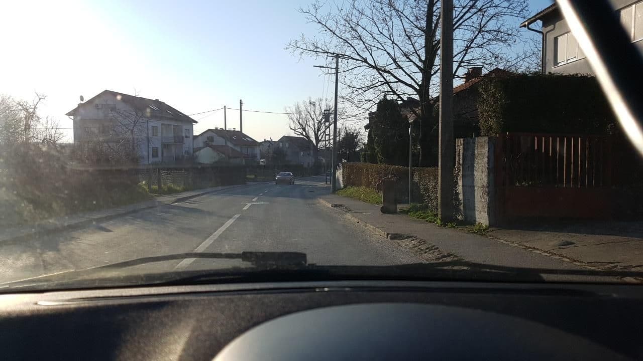 Street view near Vila Tina Hotel, Zagreb — © mik007 (CC BY-SA · Mapillary)