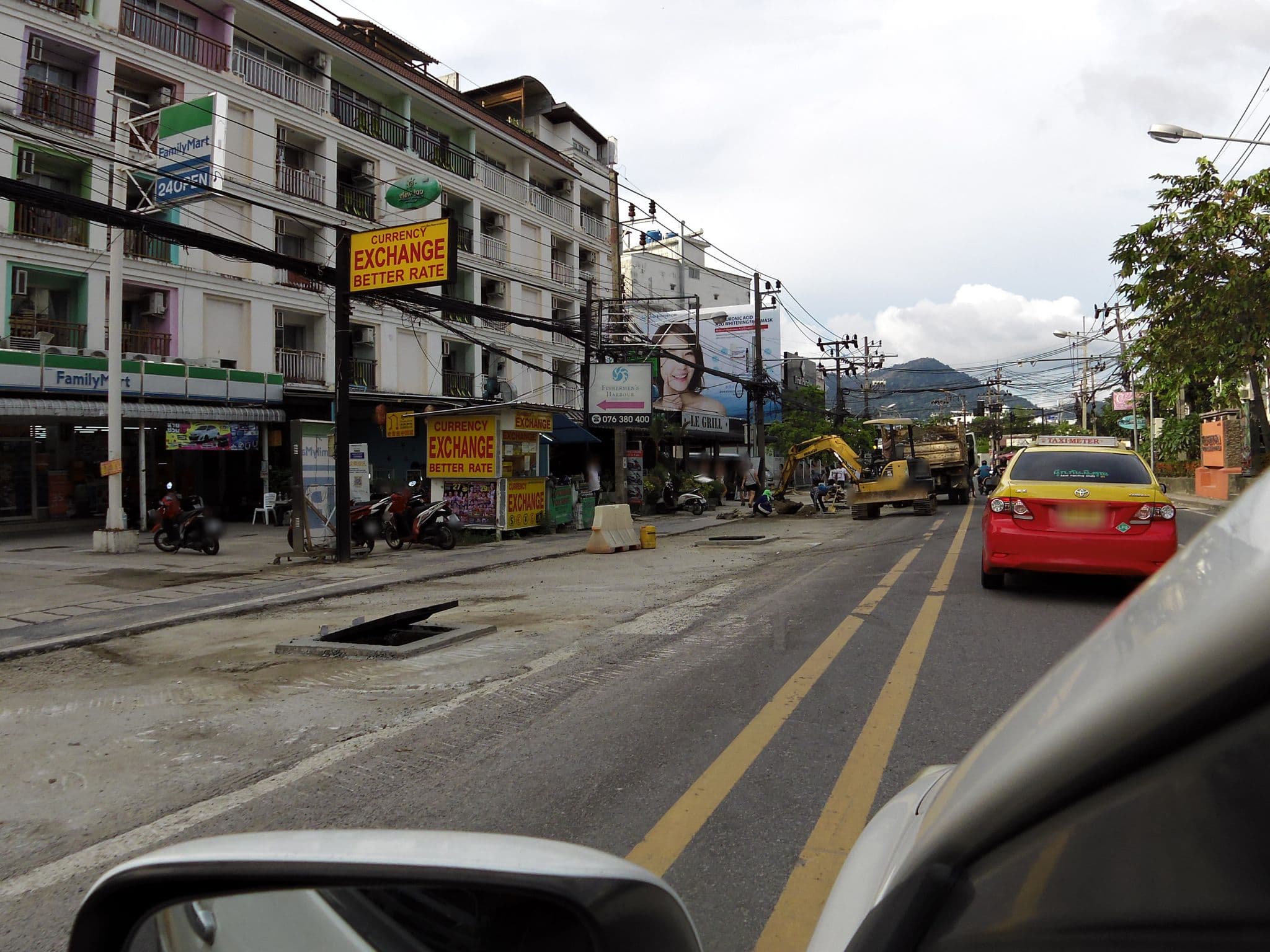Street view near Lemon Grass Hotel Phuket, Patong — © skillsy (CC BY-SA · Mapillary)