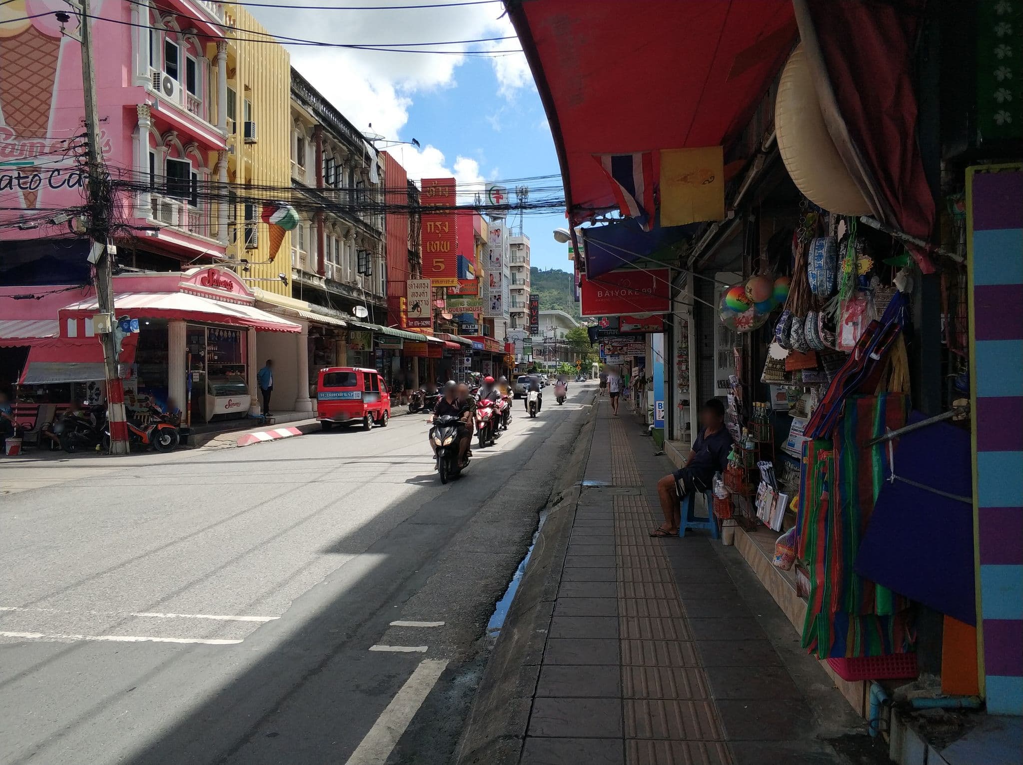 Street view near Phusita House, Patong — © freddouhelk (CC BY-SA · Mapillary)