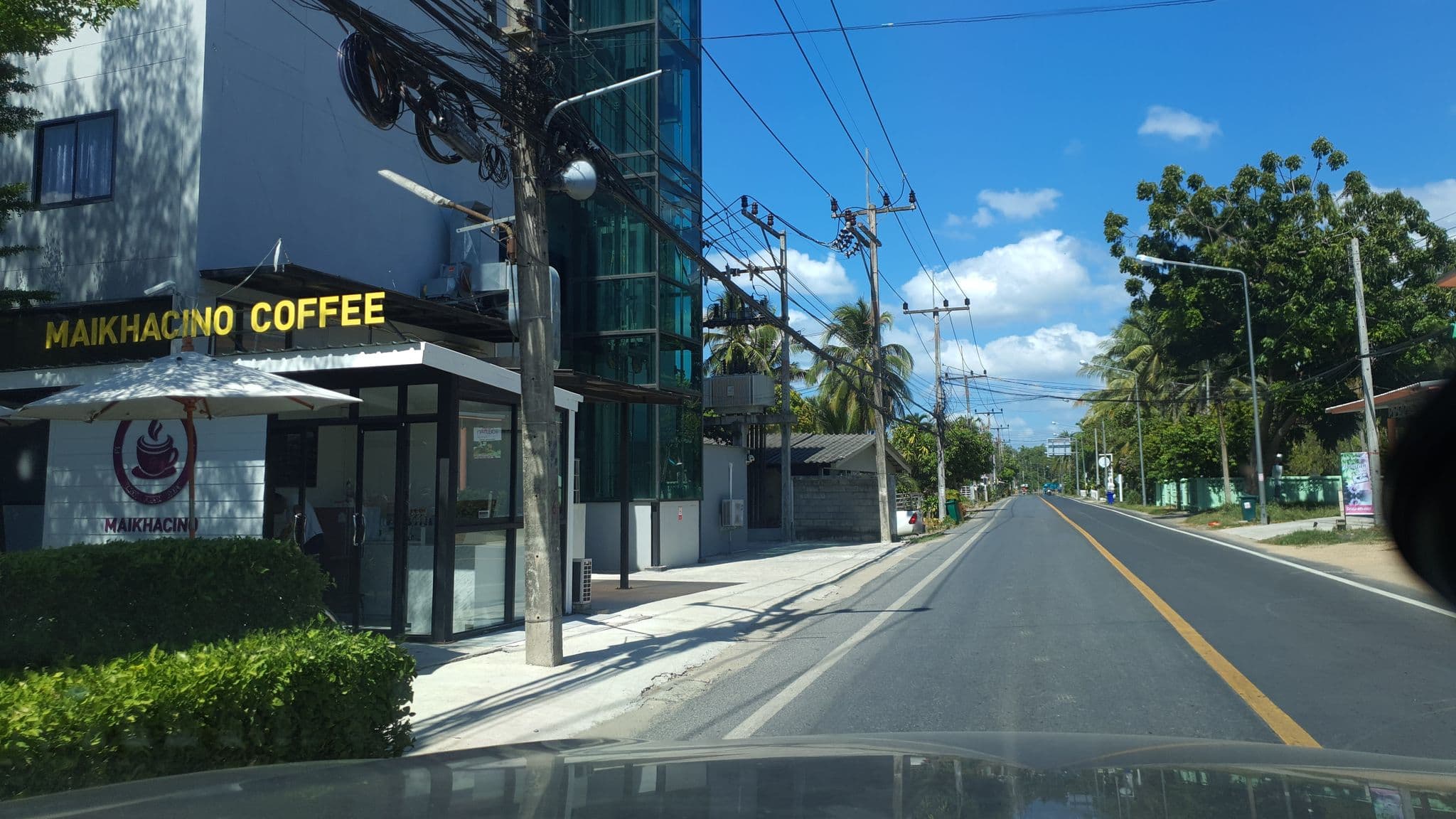 Street view near Maikhao Hotel managed by Centara, Ban Mai Khao — © jrcarlsen (CC BY-SA · Mapillary)