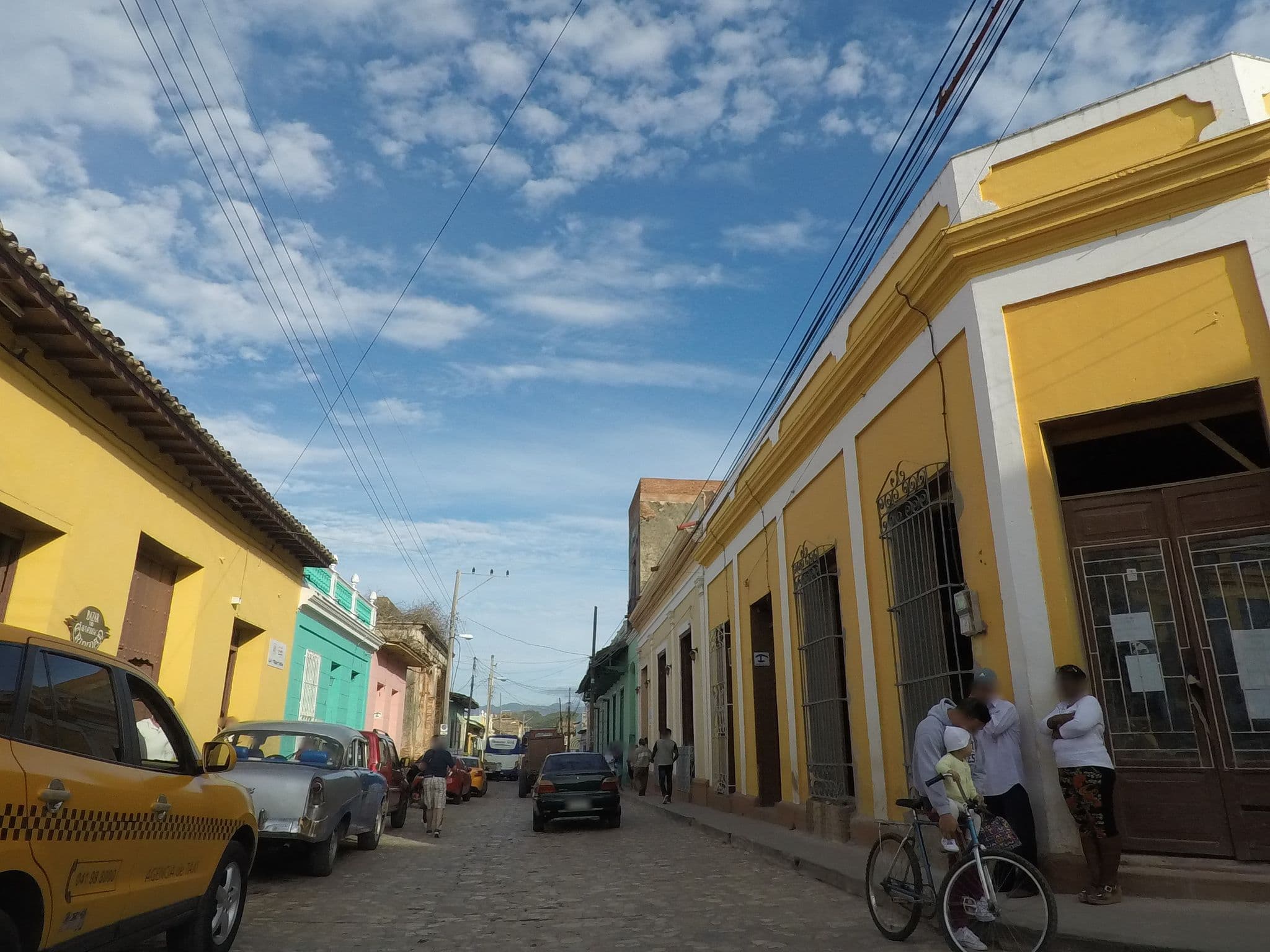 Street view near Casa Villa Cohiba, Trinidad