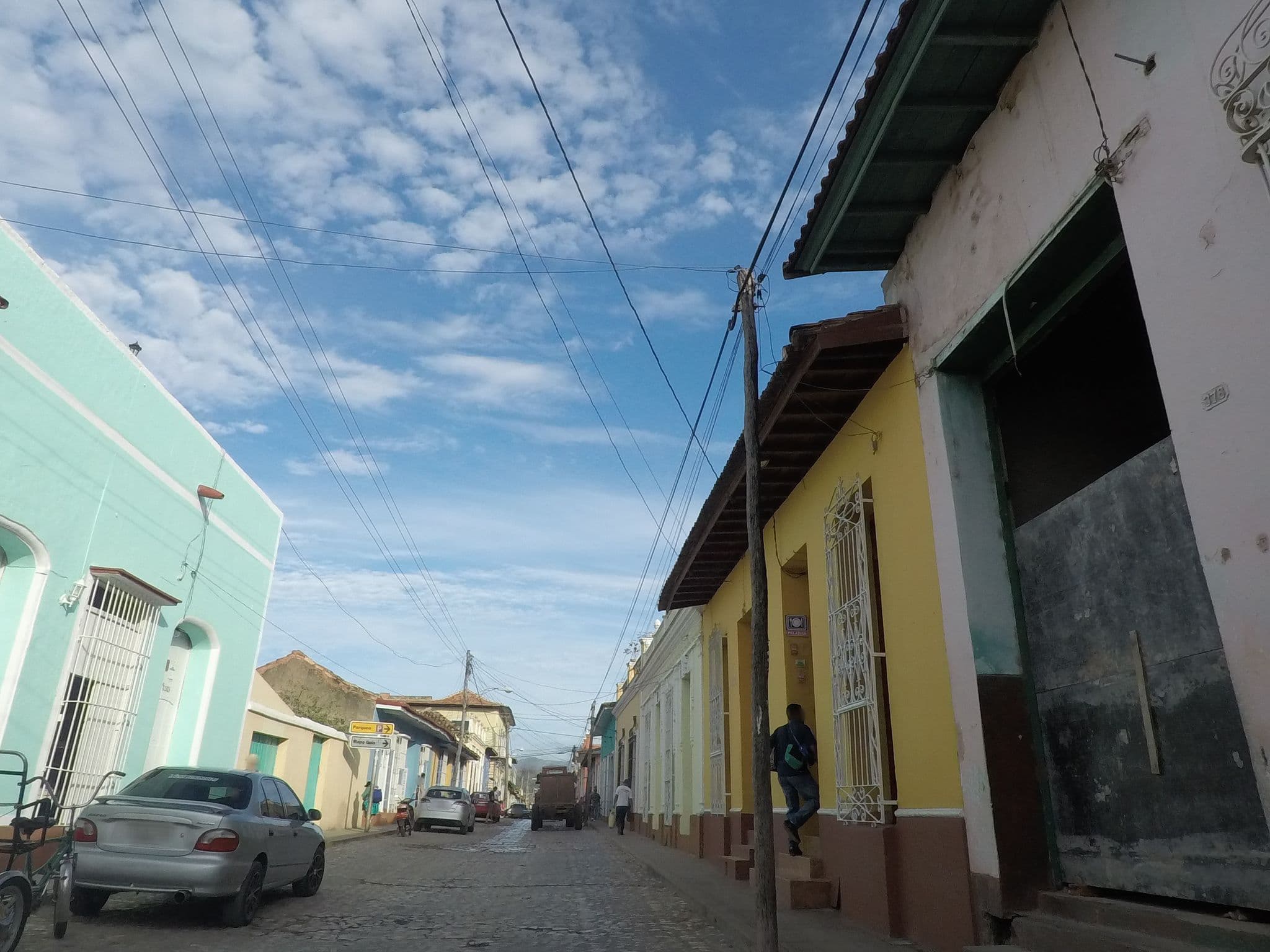 Street view near Hostal buri y nesti, Trinidad