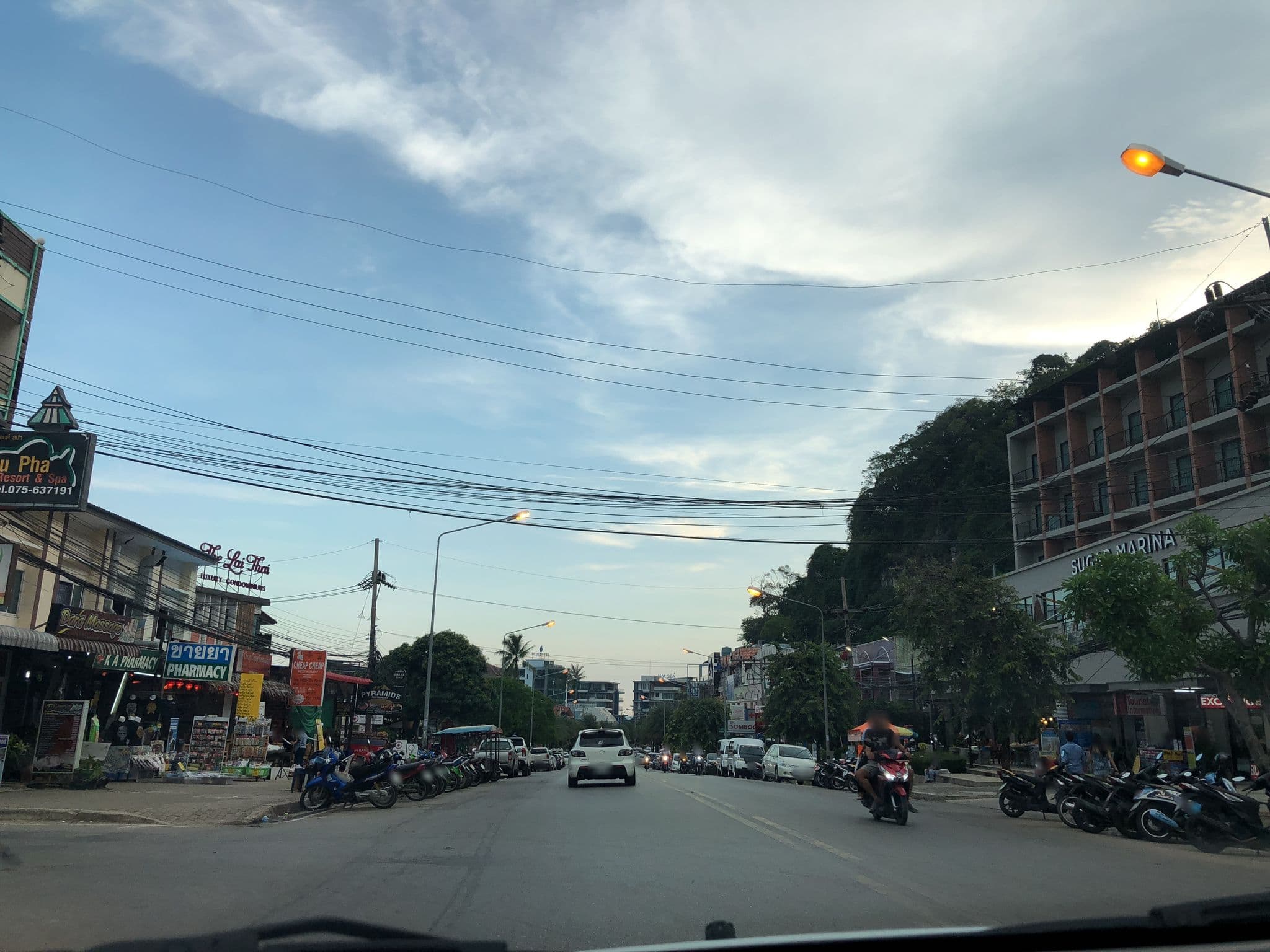 Street view near Number One Hotel, Ban Ao Nang — © promthak (CC BY-SA · Mapillary)