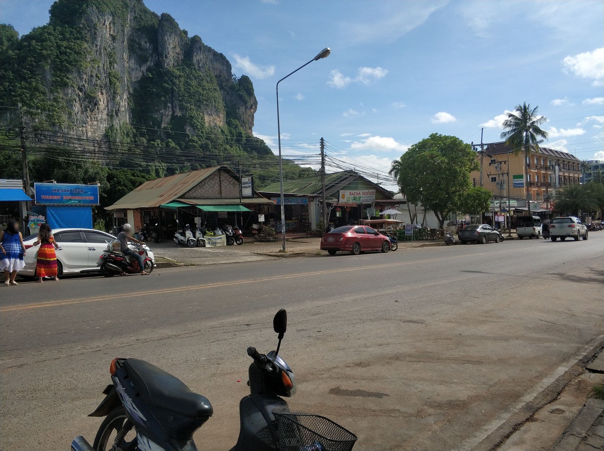 Street view near K.L. House Krabi, Ban Ao Nang — © freddouhelk (CC BY-SA · Mapillary)