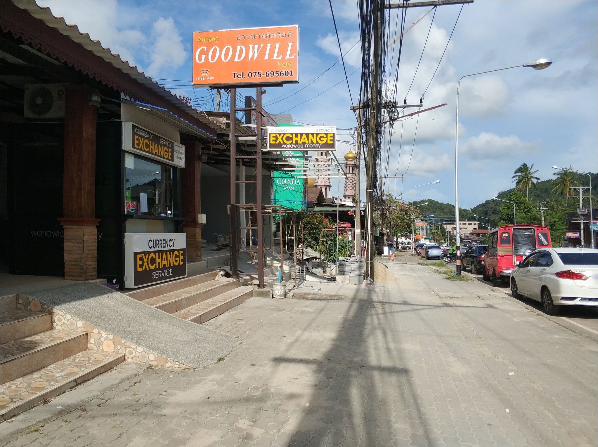 Street view near Ao nang Goodwill, Ban Ao Nang — © freddouhelk (CC BY-SA · Mapillary)