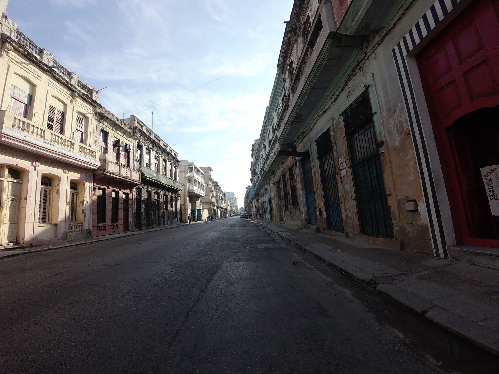 Street view near casa particular, Centro Habana