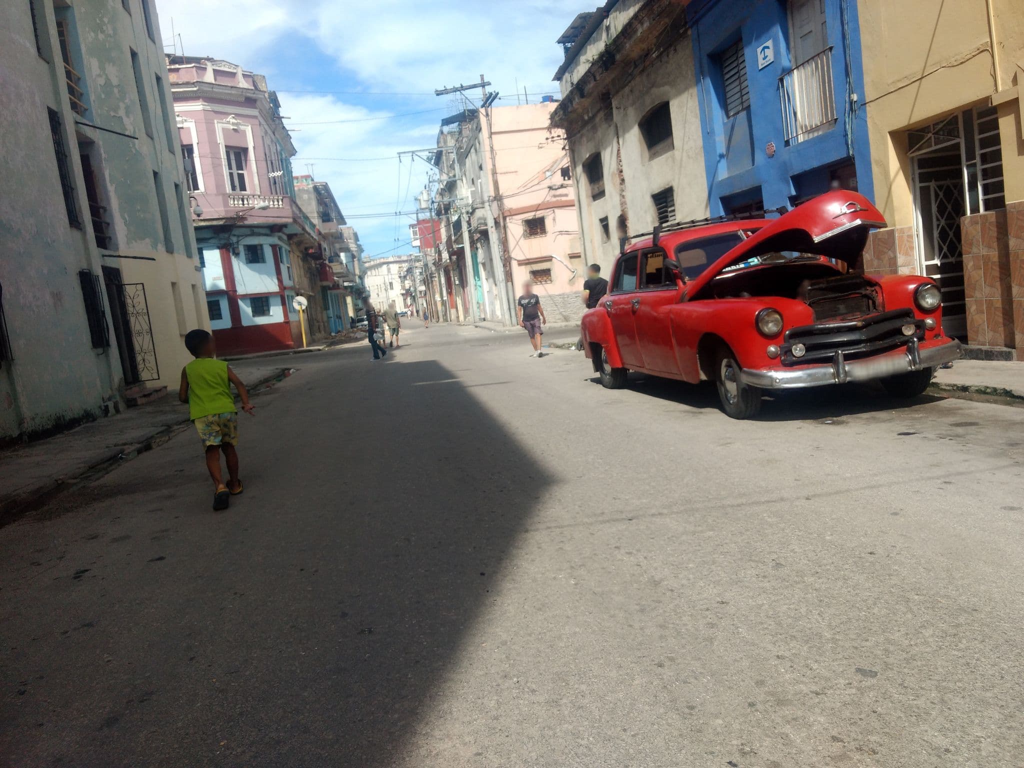Street view near Hostal La Llave Habana Cuba, Centro Habana