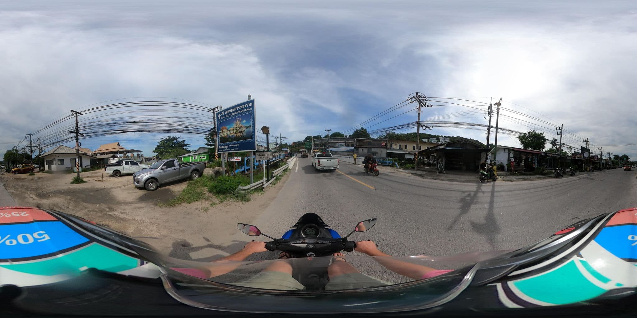 Street view near Boutique The Green Bay View Samui Hotel, Ko Samui — © emseesee (CC BY-SA · Mapillary)
