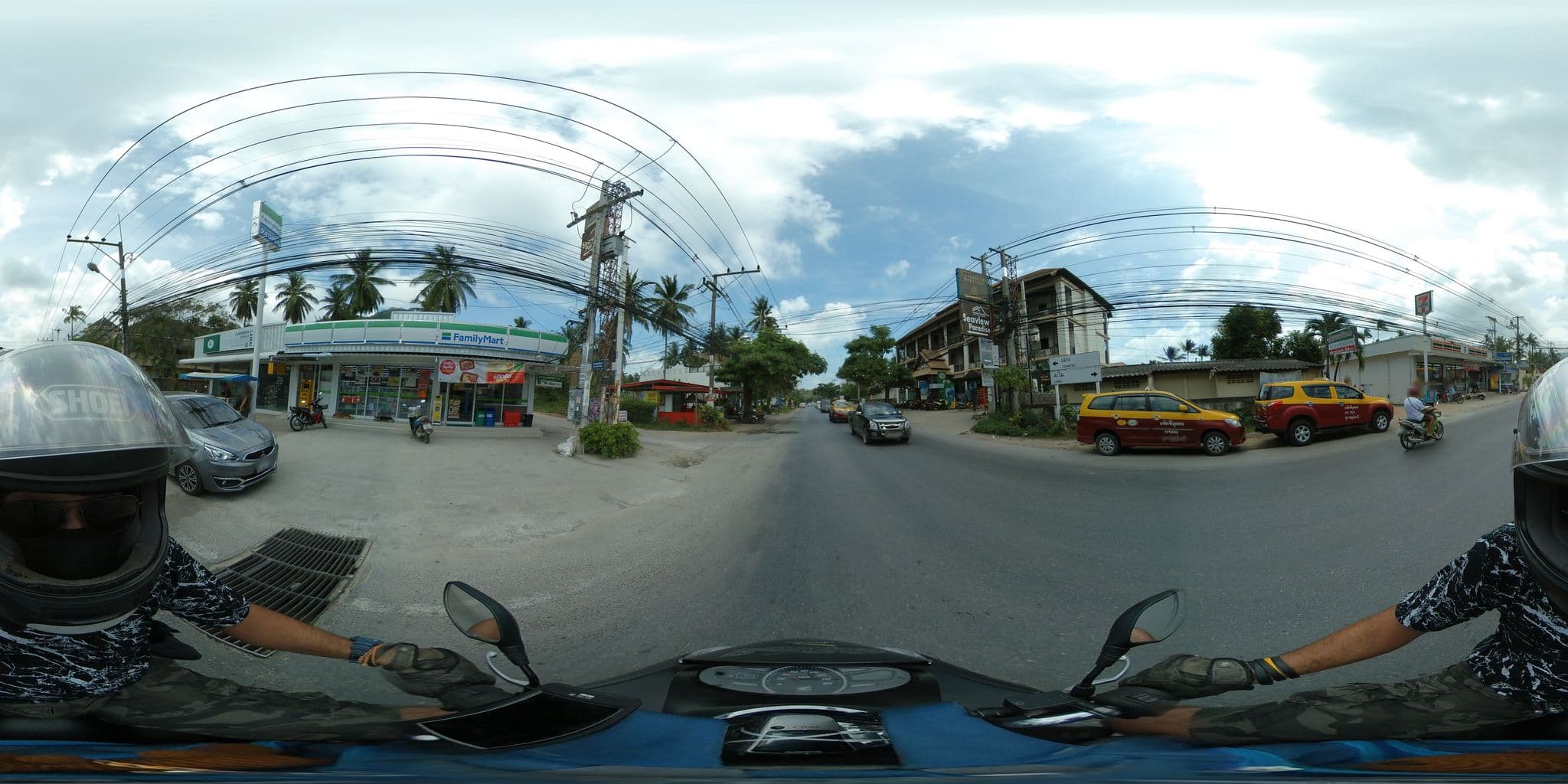 Street view near ่Sukasem Bungalows, Ko Samui — © garok (CC BY-SA · Mapillary)