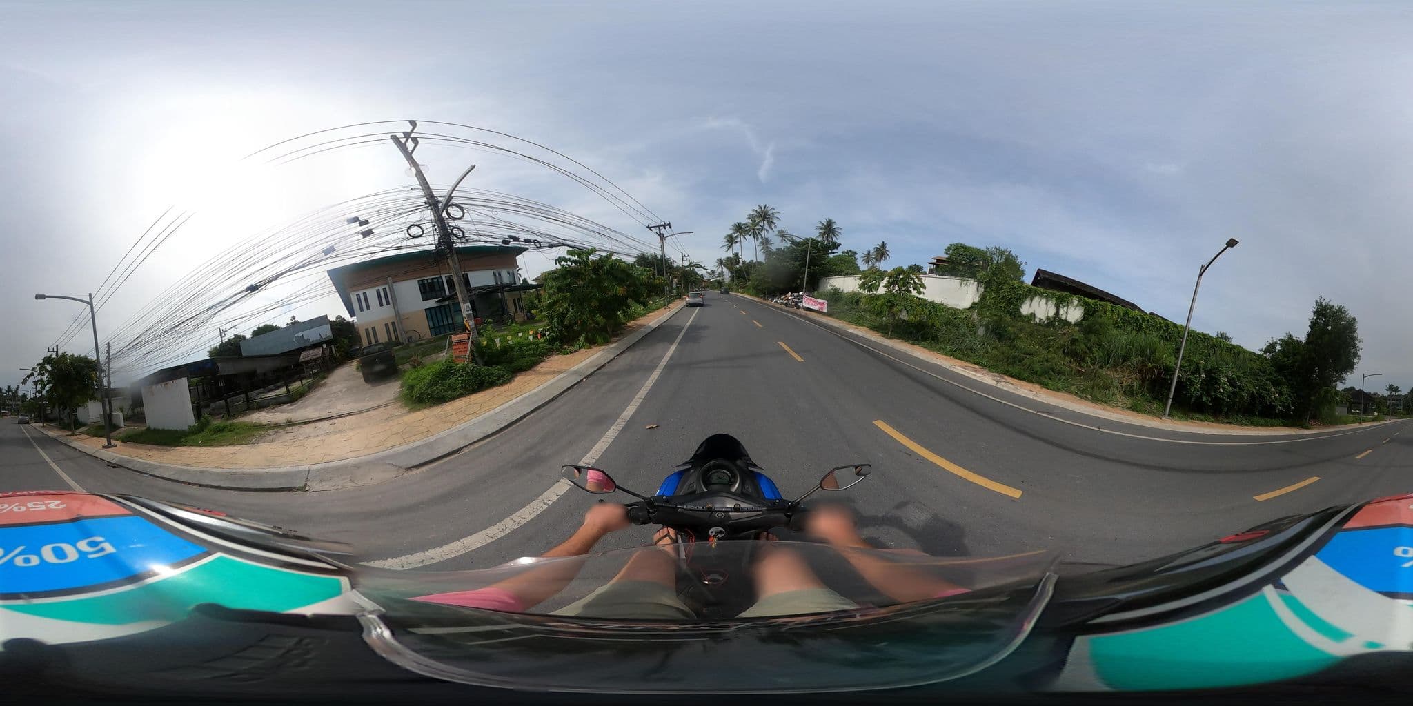Street view near Backpackers Euro Hostel, Ko Samui — © emseesee (CC BY-SA · Mapillary)