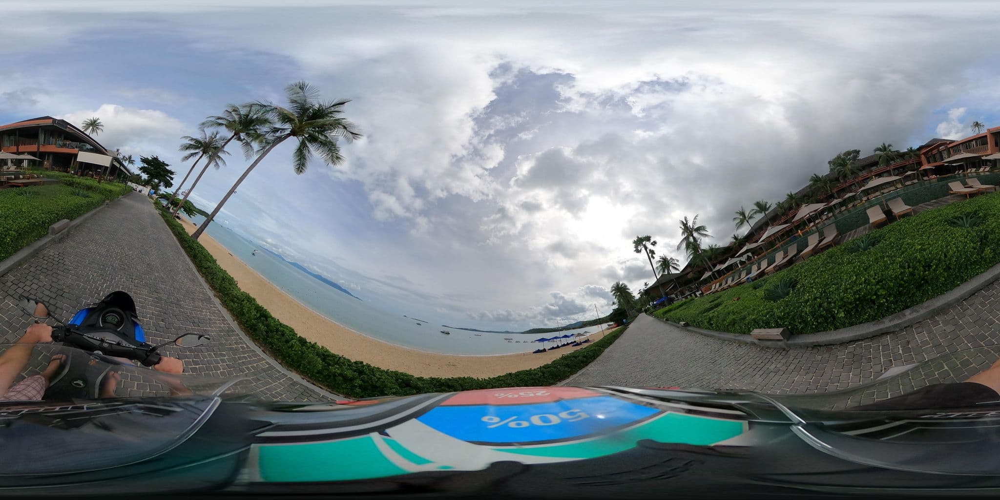 Street view near Luxsa Spa, Ko Samui — © emseesee (CC BY-SA · Mapillary)