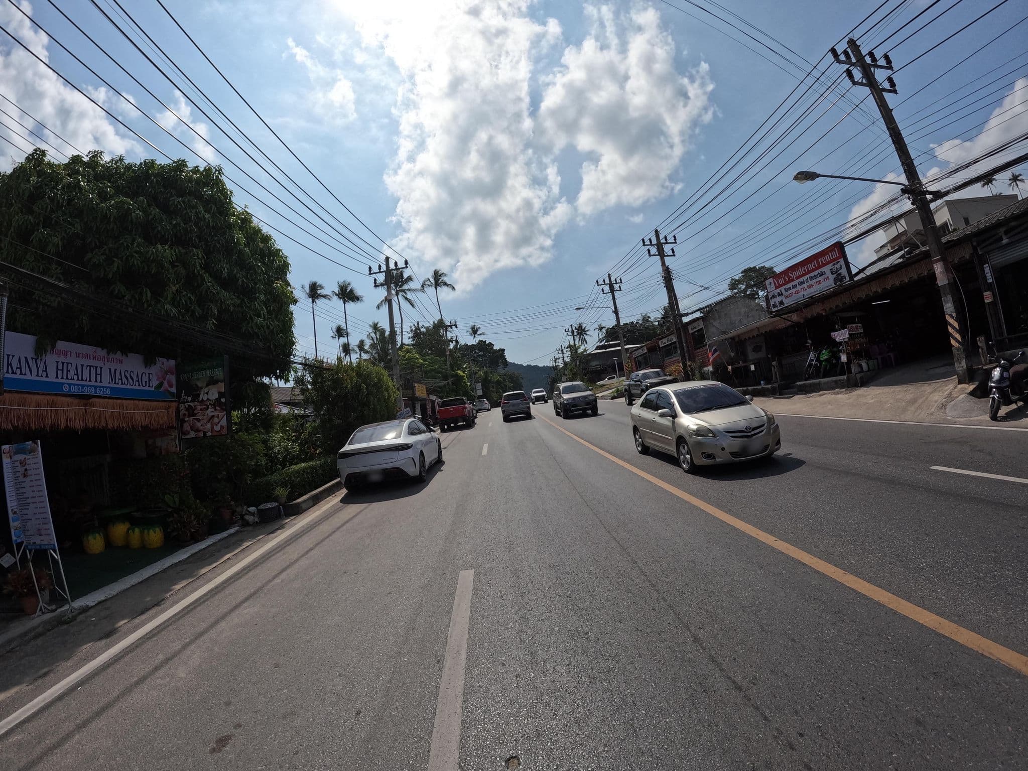 Street view near The Sarann, Ko Samui — © lucomsky (CC BY-SA · Mapillary)
