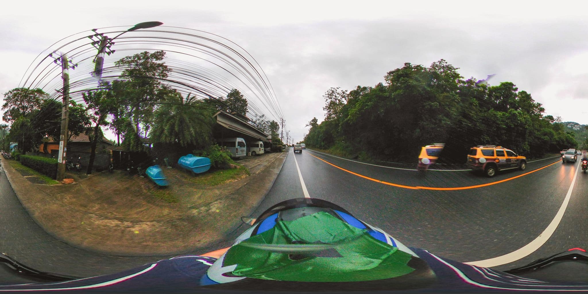 Street view near Coral Cliff Beach Resort, Ko Samui — © esario (CC BY-SA · Mapillary)