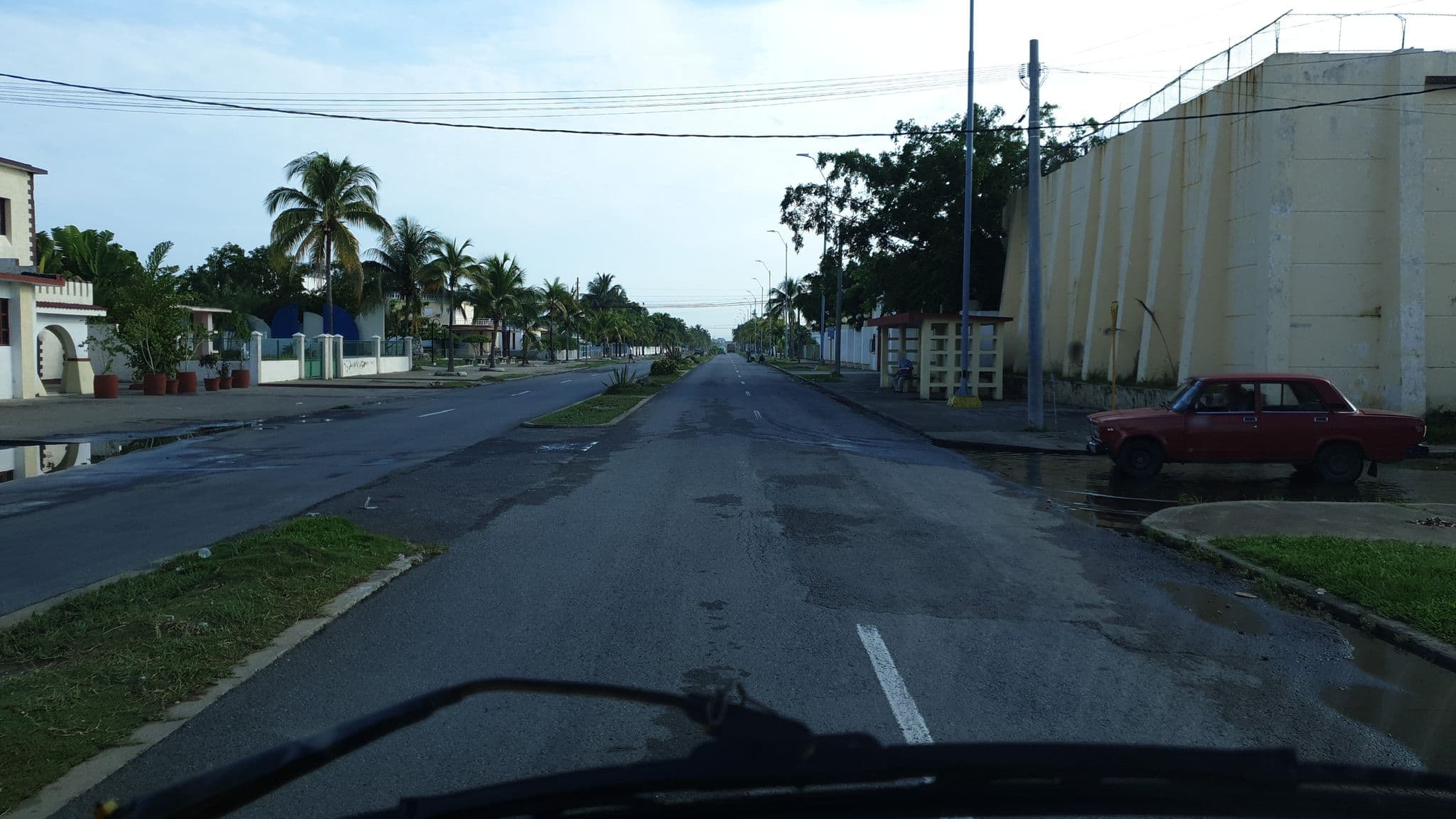 Street view near B & B Vista al Mar, Cienfuegos