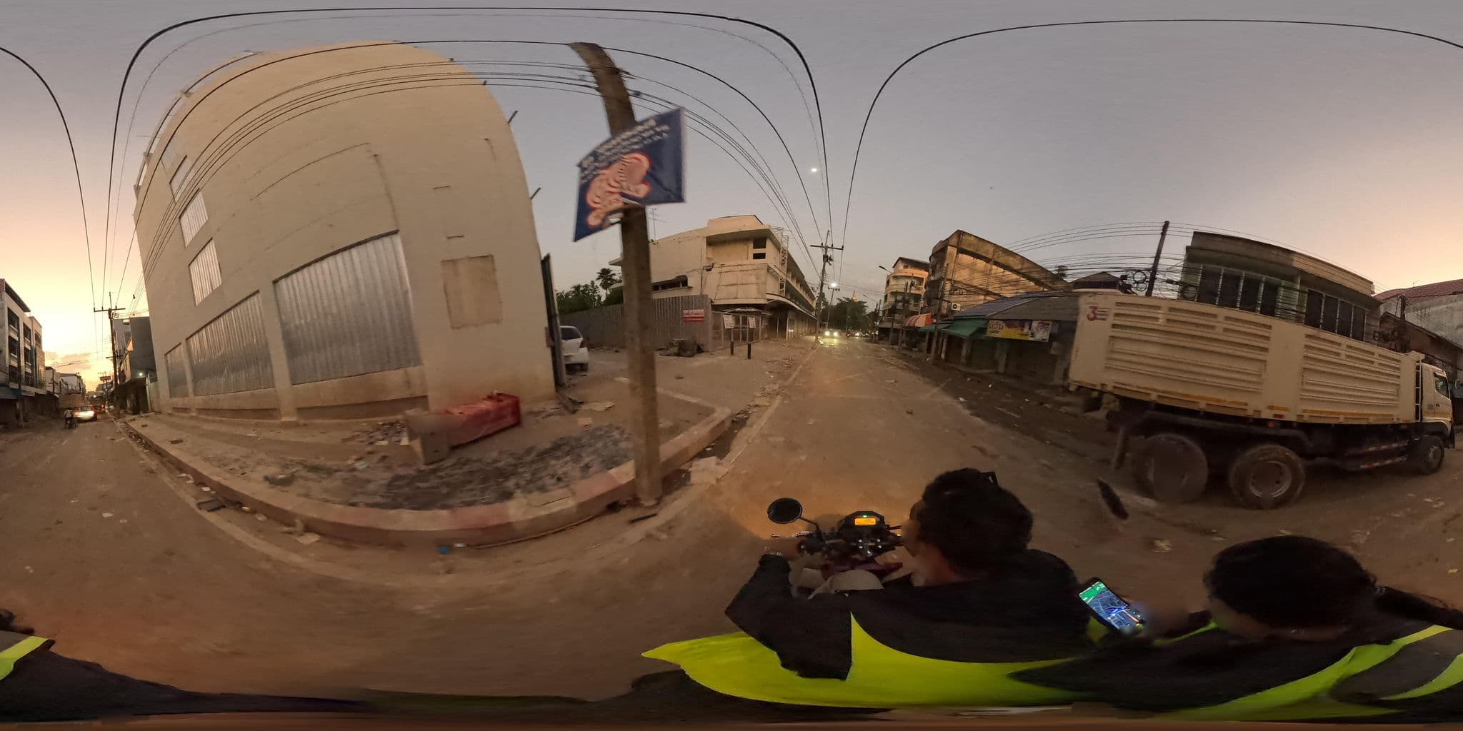 Street view near Hatyai Greenview Hotel, Hat Yai — © PMU-B (CC BY-SA · Mapillary)