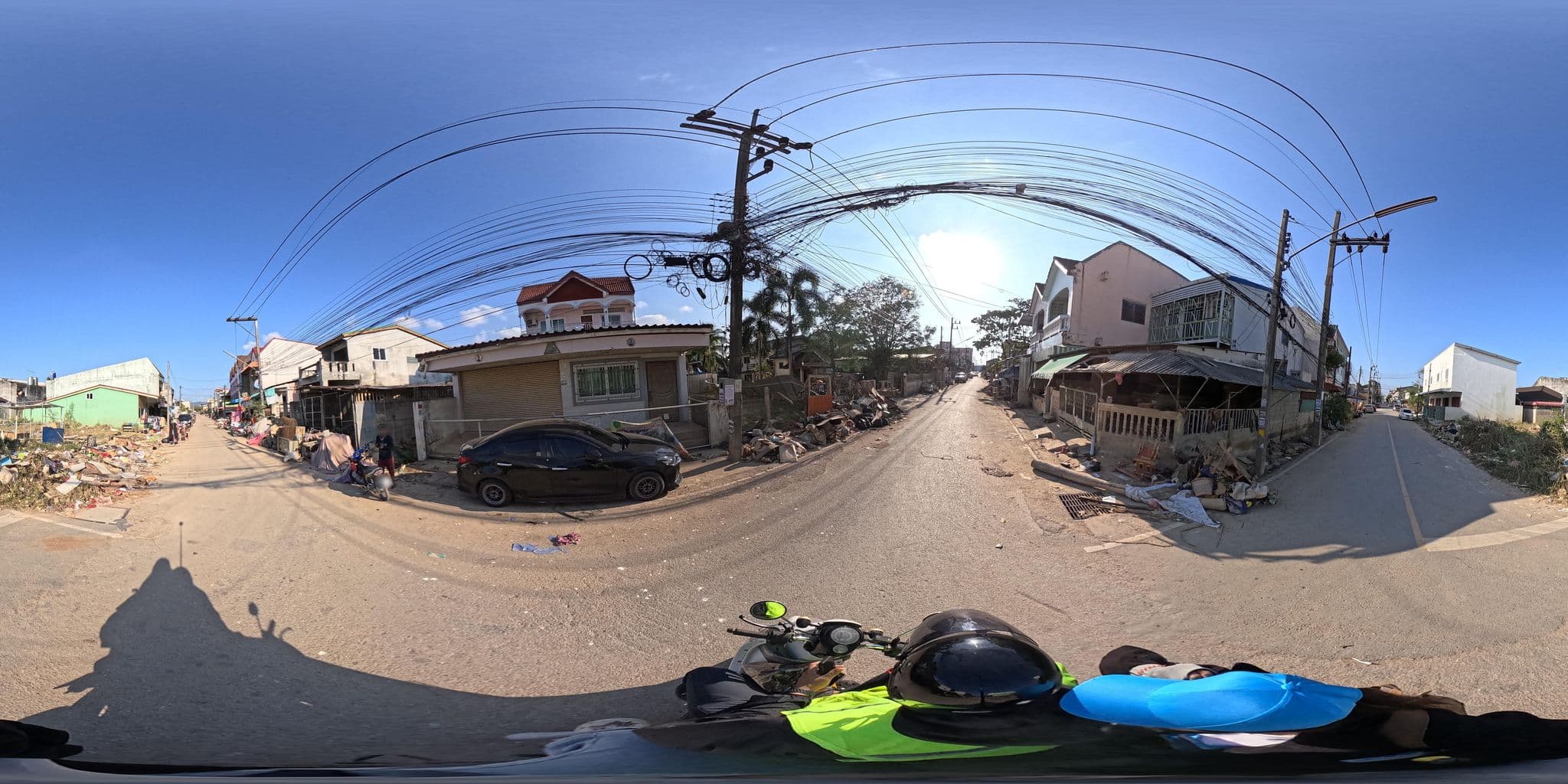 Street view near Tin Man Ree i Hotel, Hat Yai — © PMU-B (CC BY-SA · Mapillary)