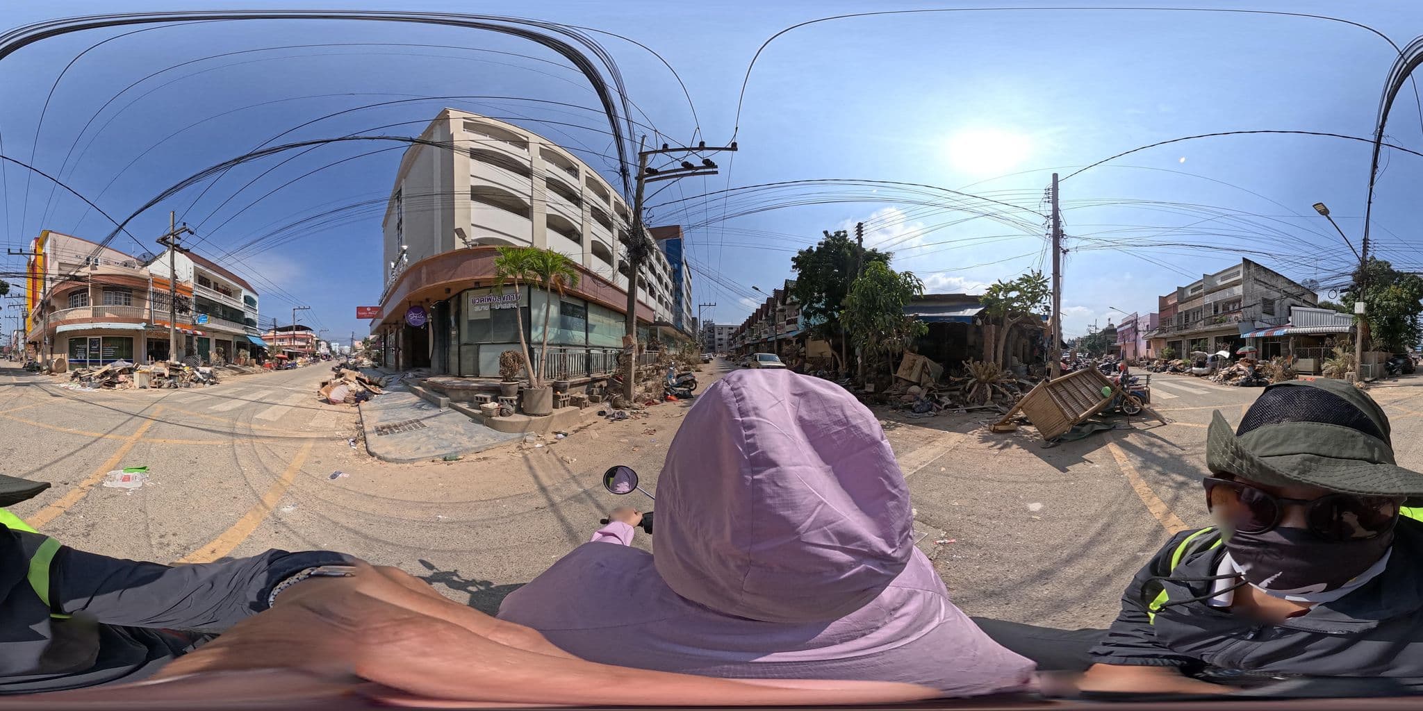 Street view near โรงแรมสีลมพาเลส, Hat Yai — © PMU-B (CC BY-SA · Mapillary)