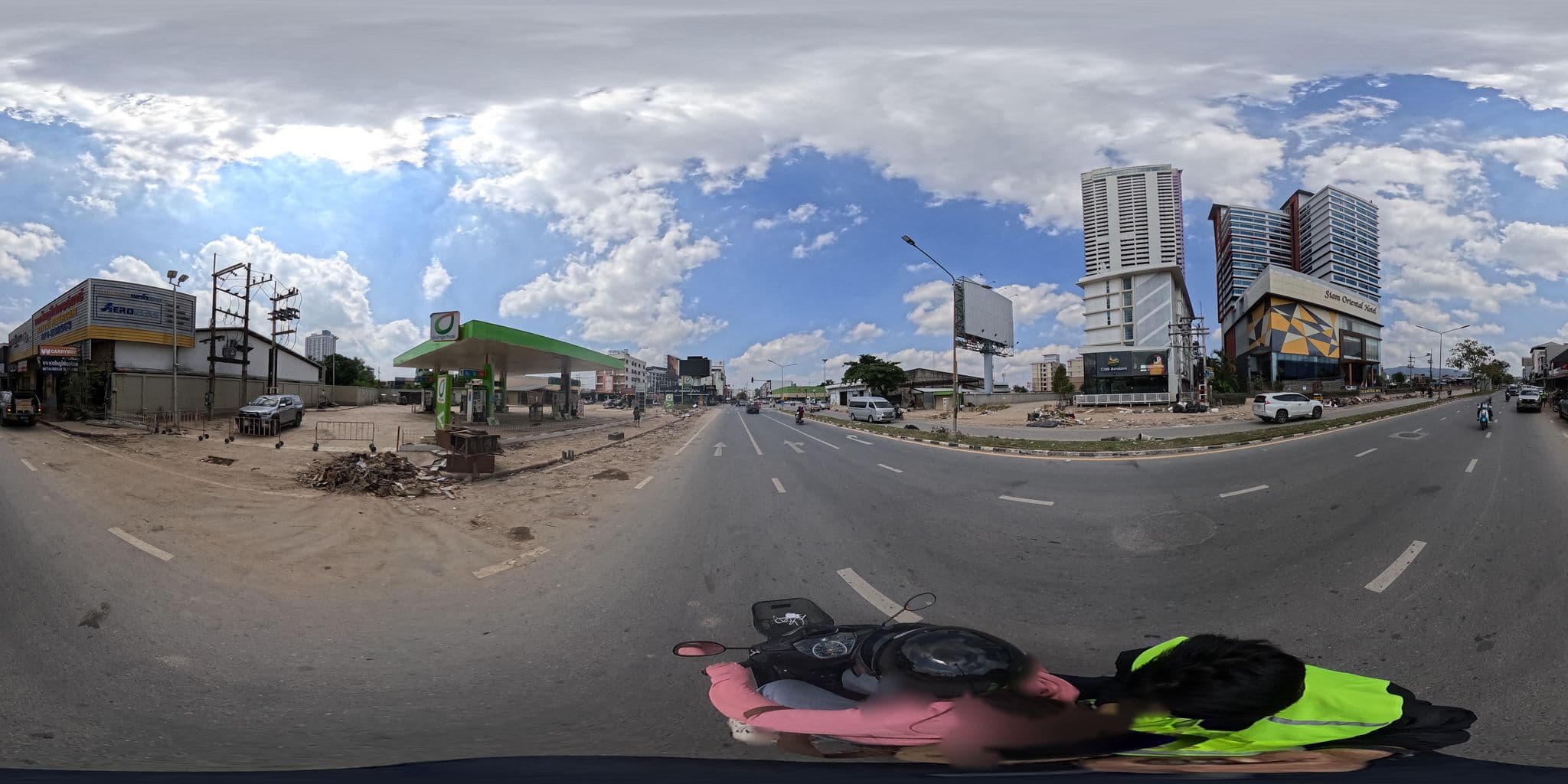 Street view near siam oriental hotel, Hat Yai — © PMU-B (CC BY-SA · Mapillary)