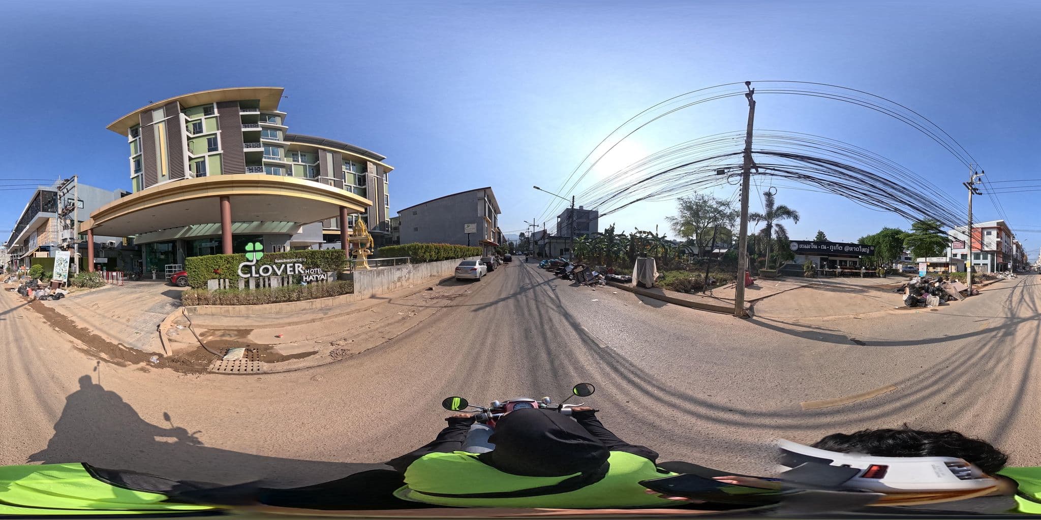 Street view near Clover Hotel, Hat Yai — © PMU-B (CC BY-SA · Mapillary)