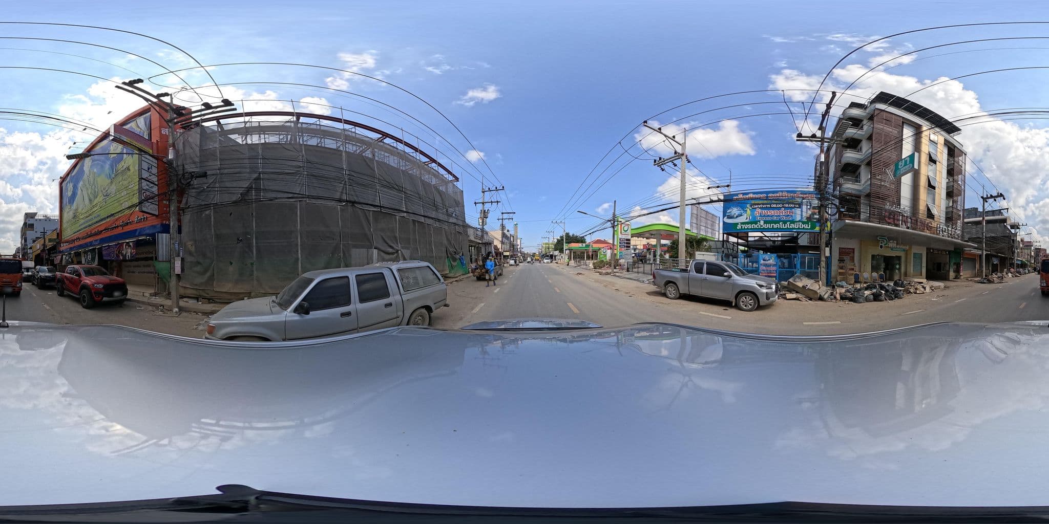 Street view near โรงแรมหาดใหญ่เก็นติ้ง โฮเต็ล, Hat Yai — © PMU-B (CC BY-SA · Mapillary)