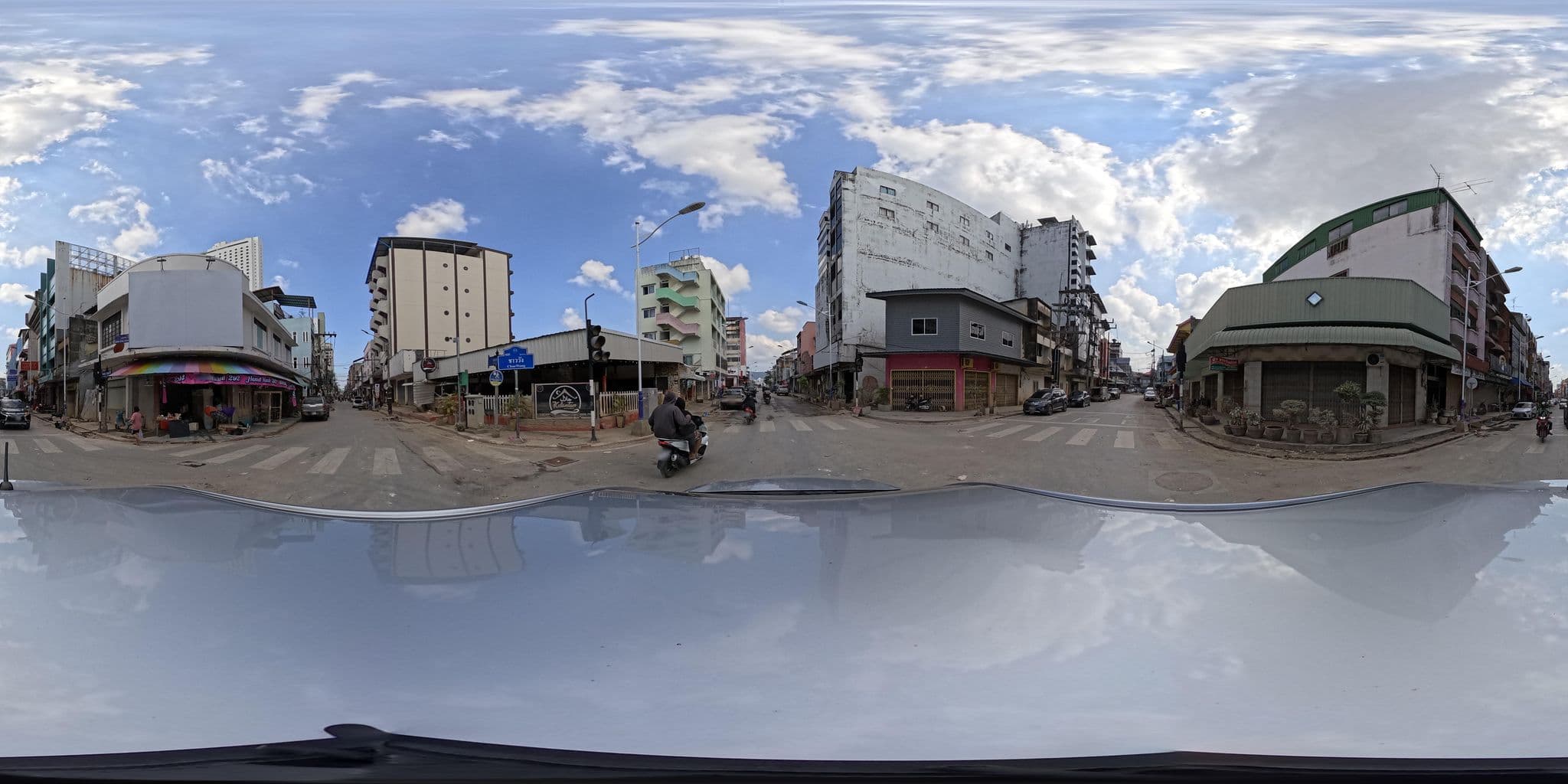 Street view near Cholatarn hotel, Hat Yai — © PMU-B (CC BY-SA · Mapillary)
