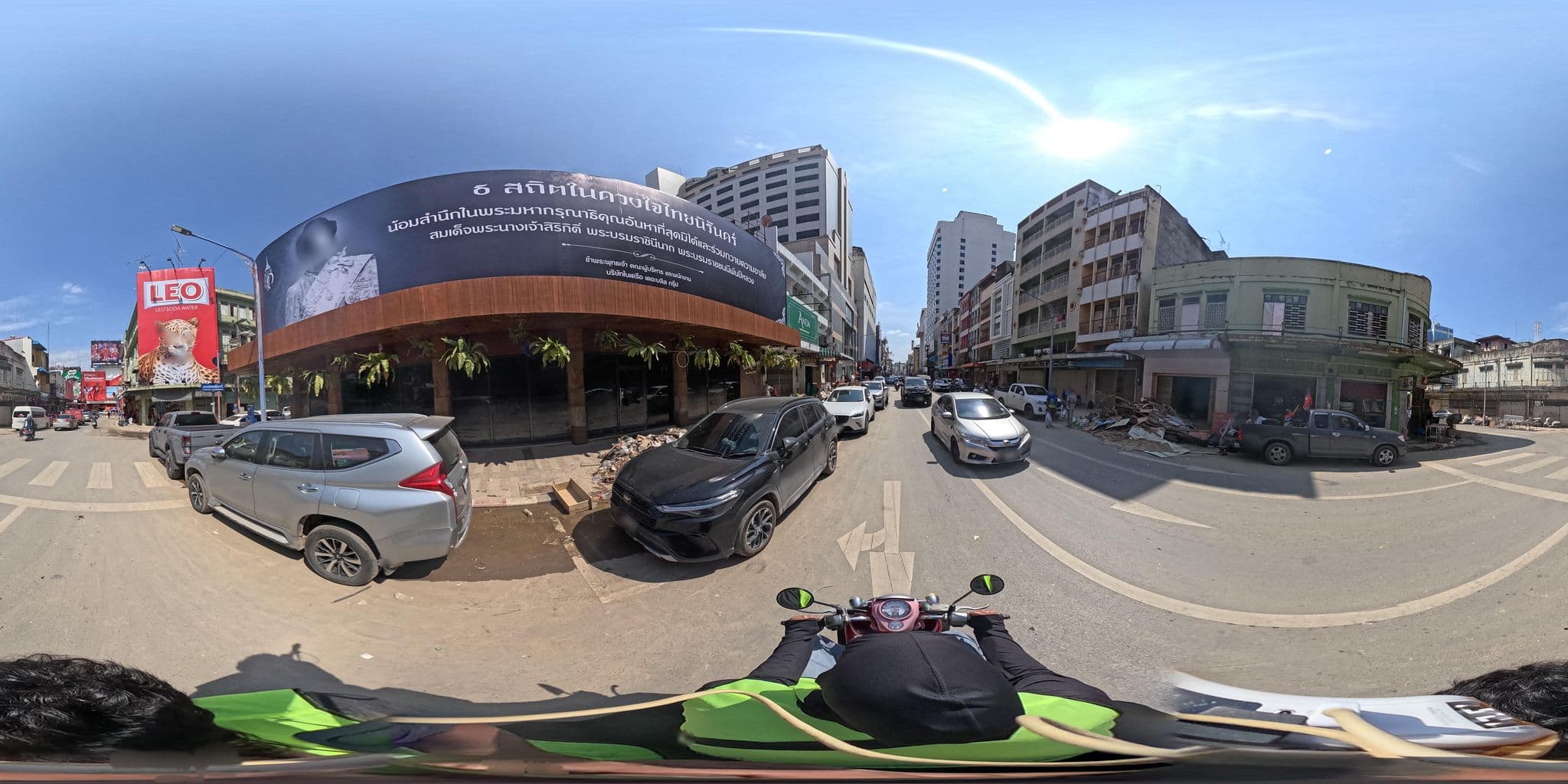 Street view near โรงแรมบุษราคัม ขอนแก่น, Hat Yai — © PMU-B (CC BY-SA · Mapillary)