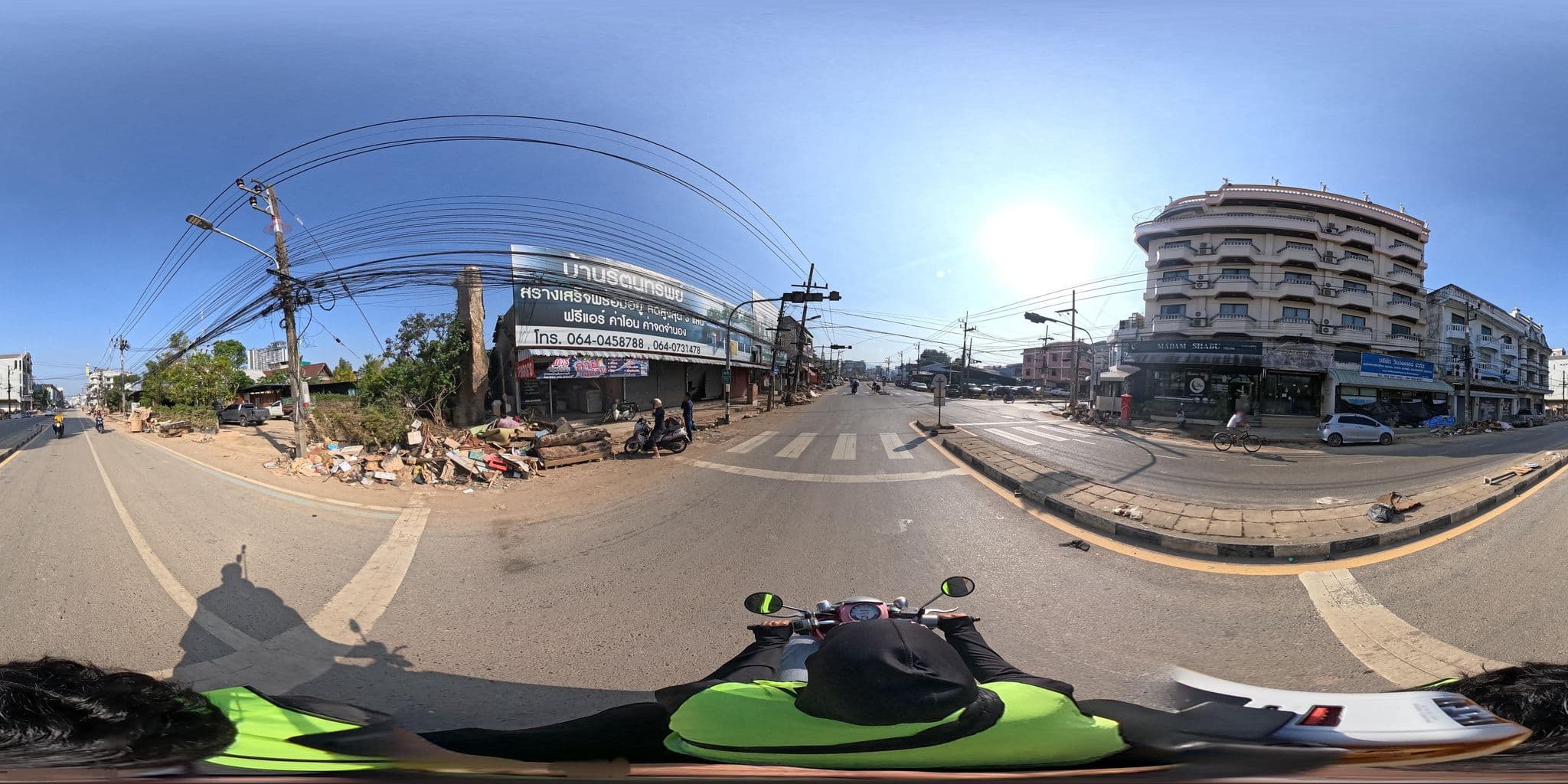 Street view near Chaophaya Mansion Hotel, Hat Yai — © PMU-B (CC BY-SA · Mapillary)